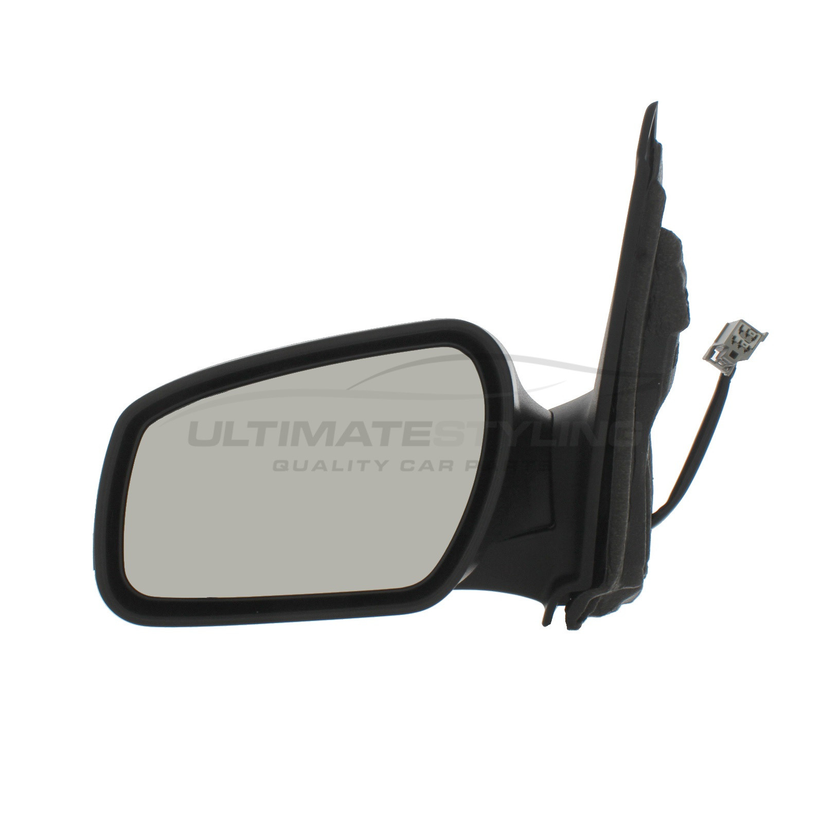 Ford Focus MK2 2004-2008 No Indicator Electric Heated Black Door Wing Mirror LH