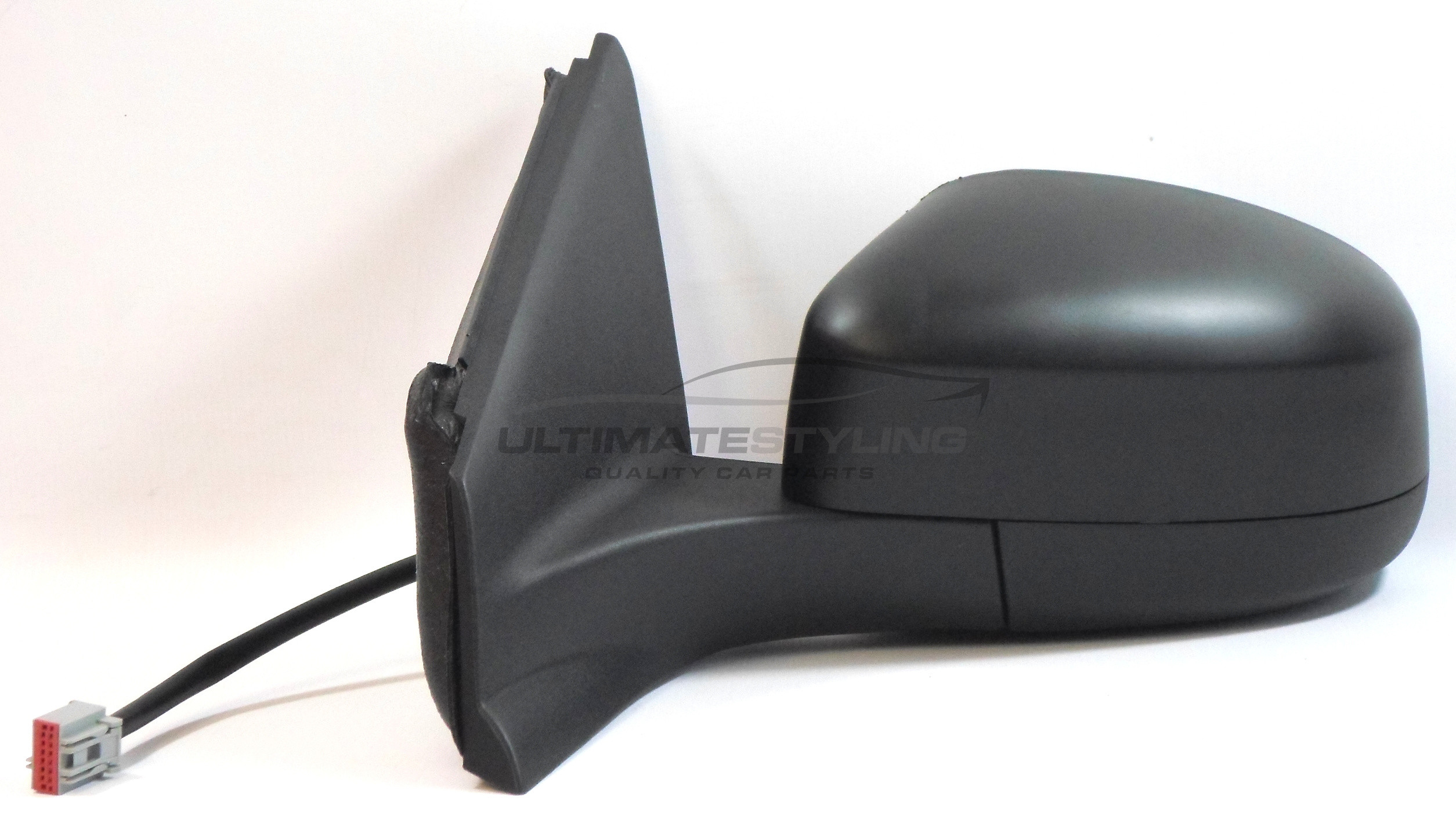 Ford Mondeo Wing Mirror / Door Mirror - Passenger Side (LH) - Electric adjustment - Heated Glass - Paintable - Black
