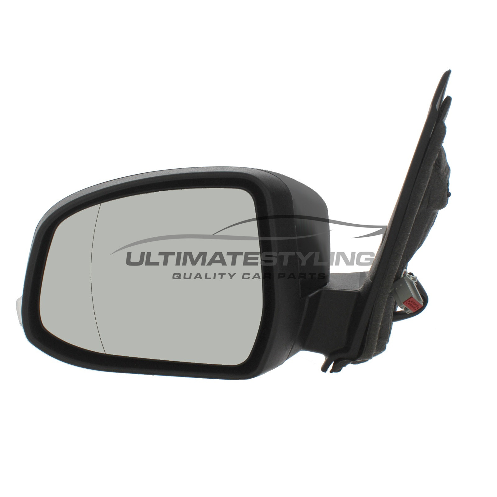 Ford Focus MK2 2008-2012 With Indicator Electric Heated Textured Black Door Wing Mirror LH