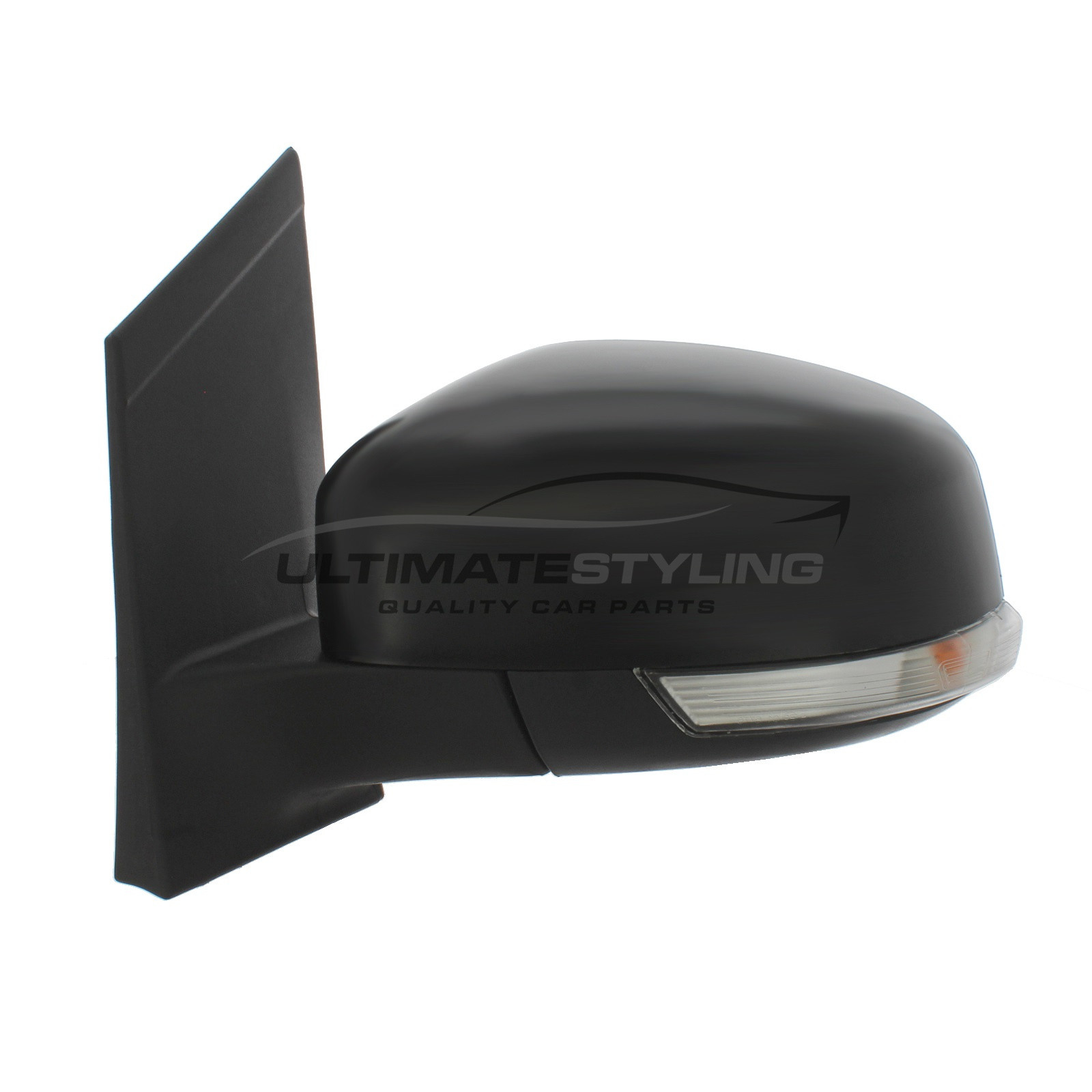 Ford Focus MK2 2008-2012 With Indicator Electric Heated Textured Black Door Wing Mirror LH
