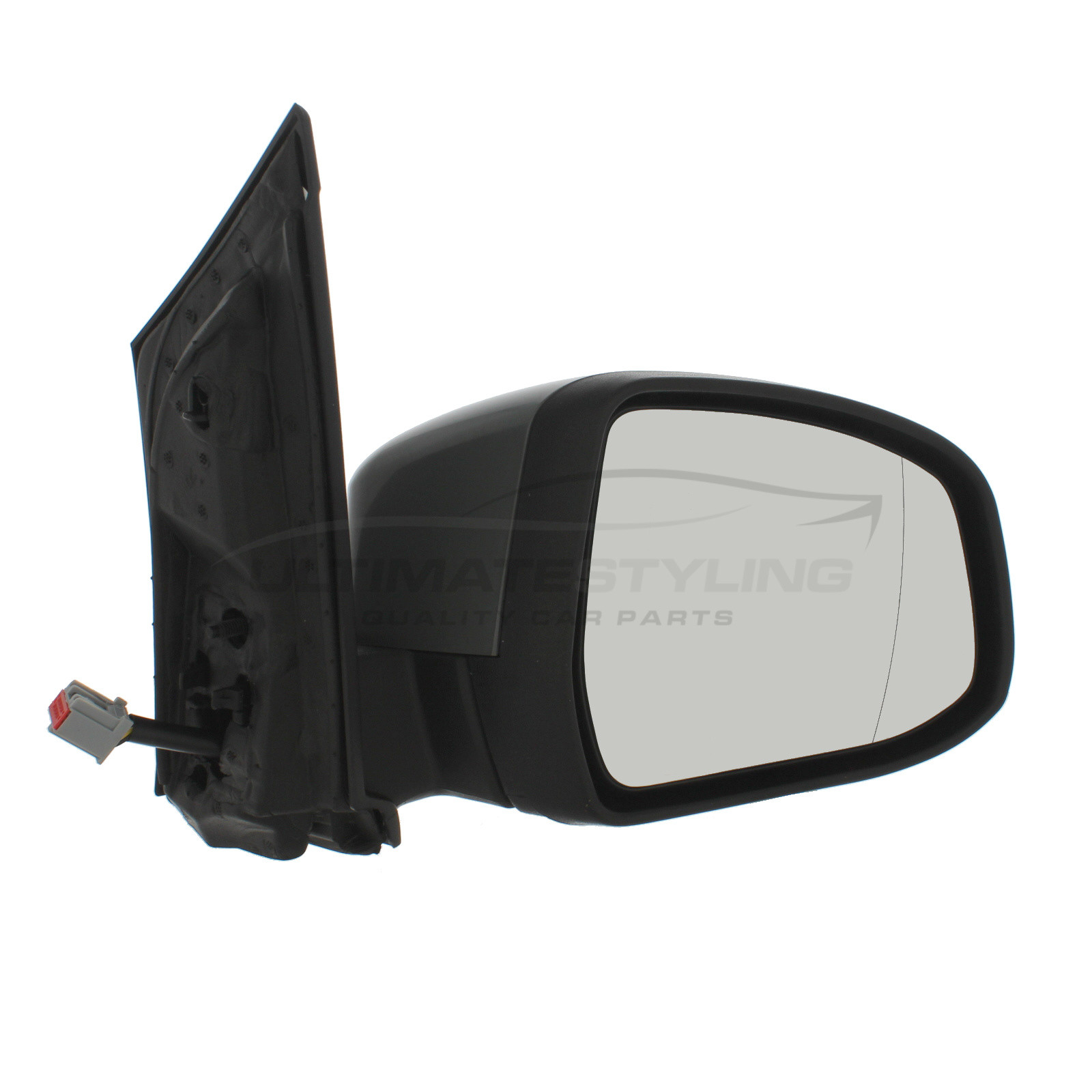 Ford Focus MK2 2008-2012 With Indicator Electric Heated Primed Door Wing Mirror RH