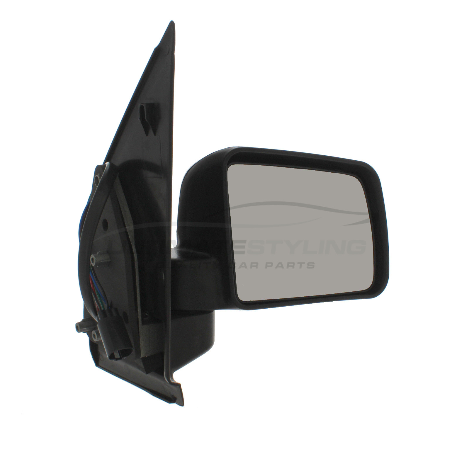 Ford Tourneo Connect Wing Mirror / Door Mirror - Drivers Side (RH) - Electric adjustment - Heated Glass - Black