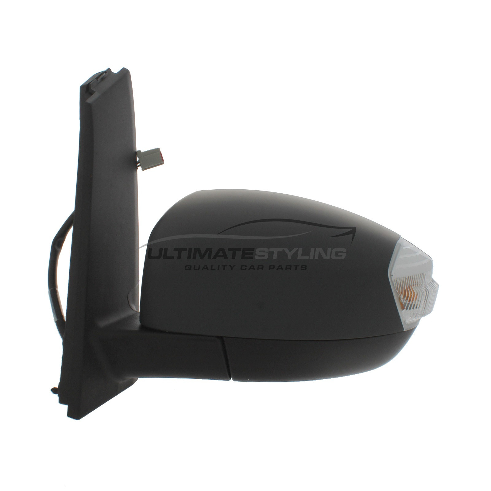 Ford C-MAX Wing Mirror / Door Mirror - Passenger Side (LH) - Electric adjustment - Non-Heated Glass - Indicator - Primed
