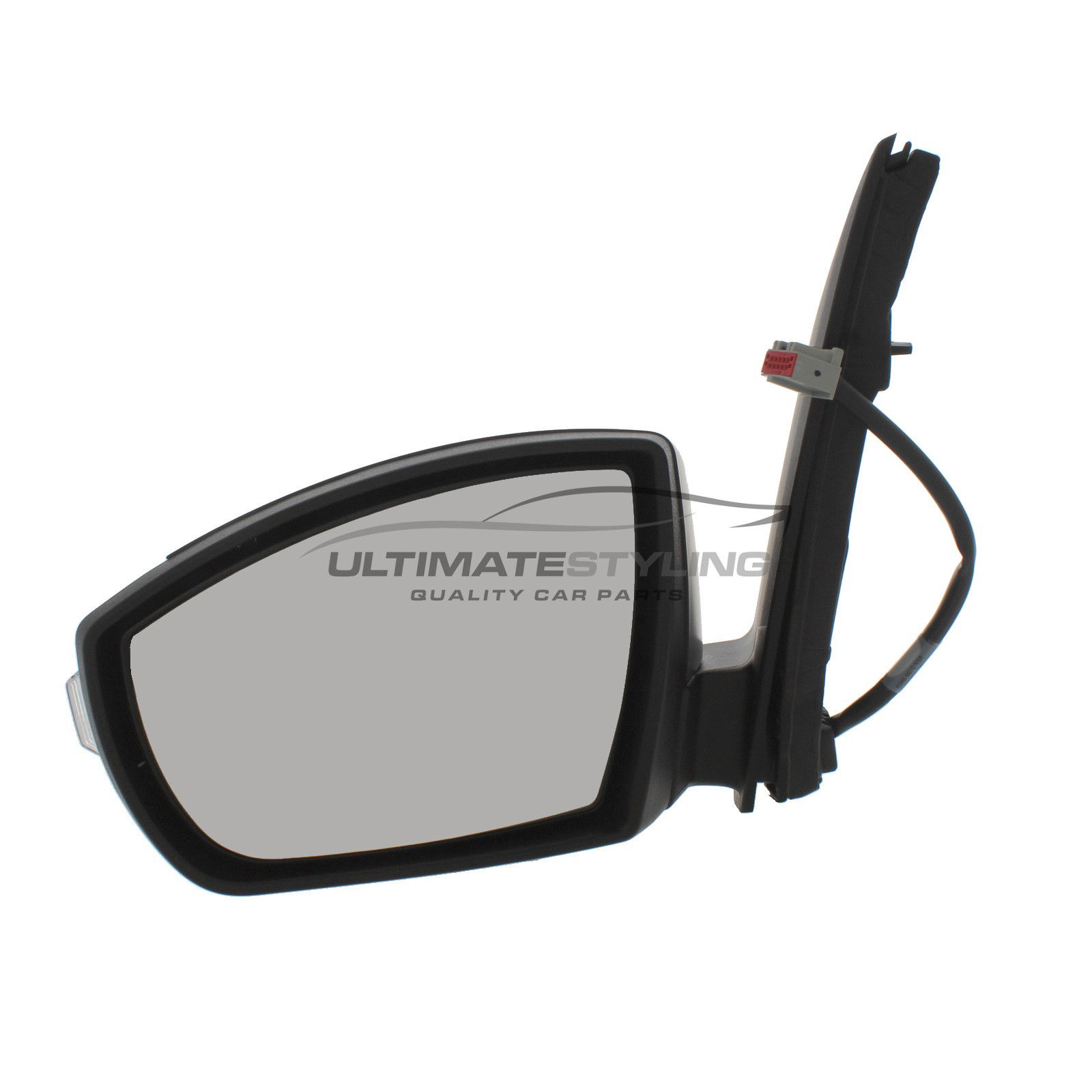 Ford C-MAX Wing Mirror / Door Mirror - Passenger Side (LH) - Electric adjustment - Non-Heated Glass - Indicator - Primed