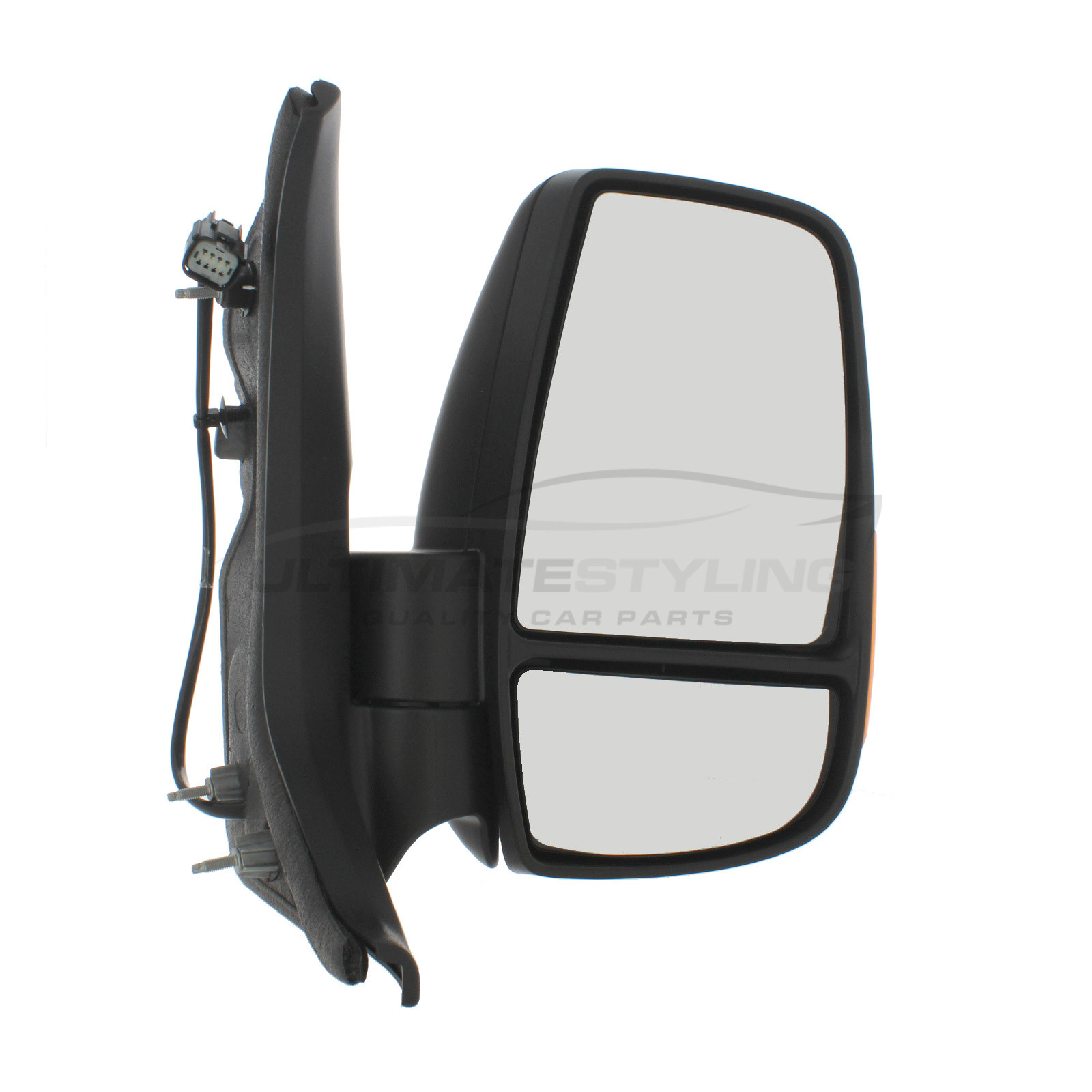 Ford Transit Mk8 2014-> Replacement Short Arm Manual Wing Mirror RH