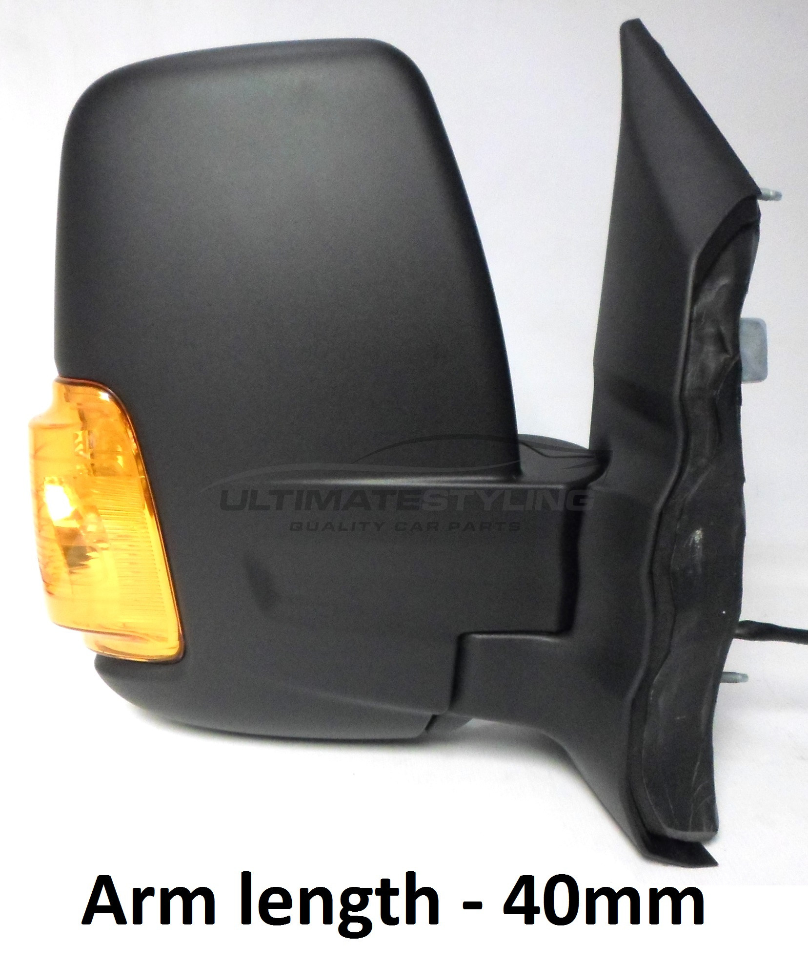 Ford Transit Mk8 2014-> Replacement Short Arm Manual Wing Mirror RH
