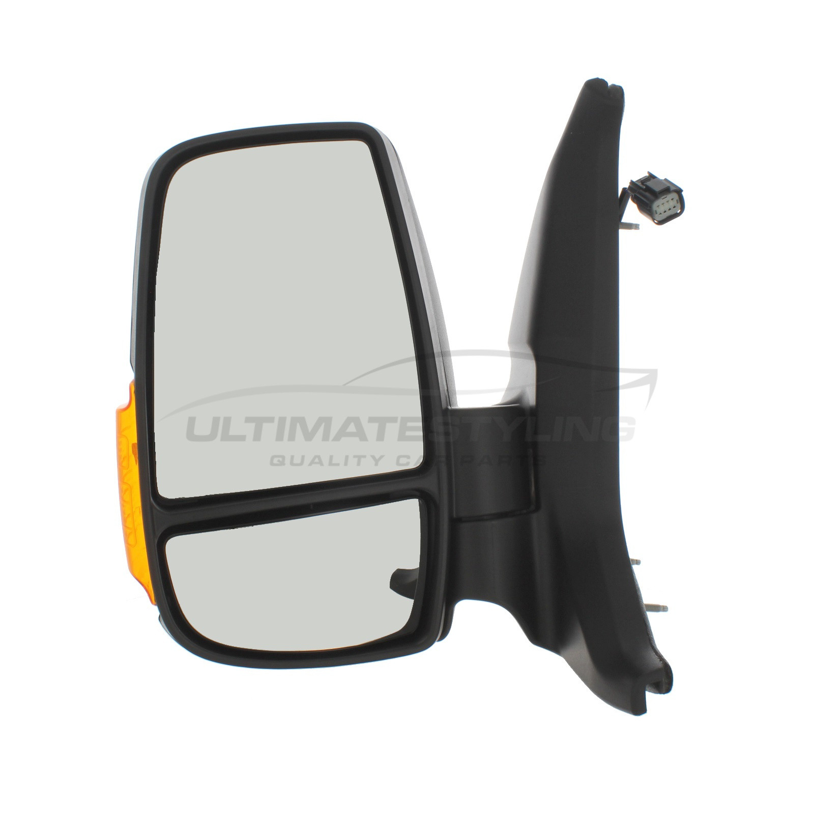 Ford Transit Mk8 2014-> Replacement Short Arm Manual Wing Mirror LH