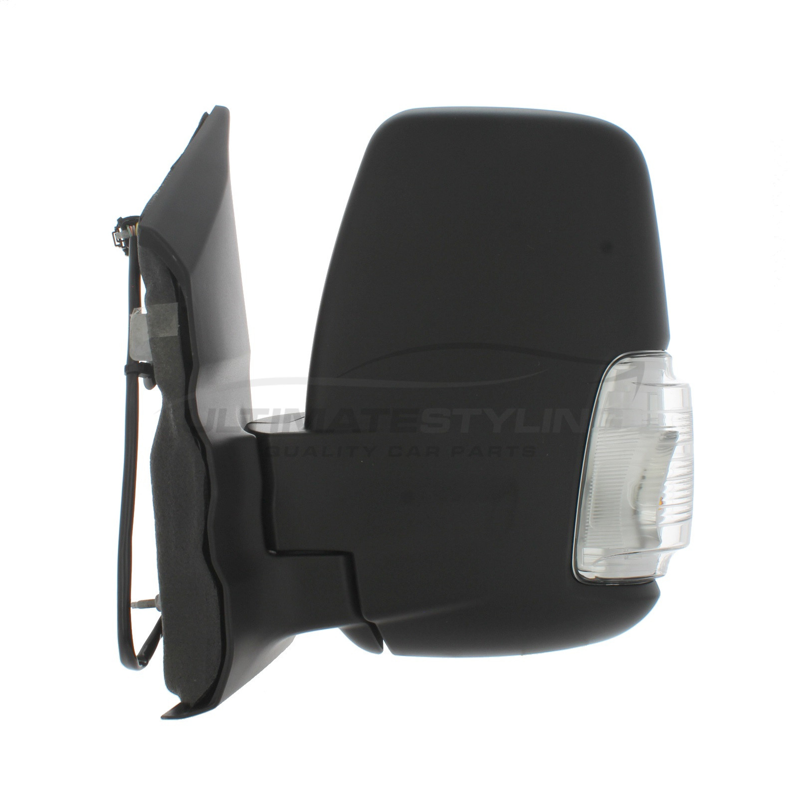 Ford Transit Mk8 2014-> Replacement Short Arm Electric Power Fold Wing Mirror LH