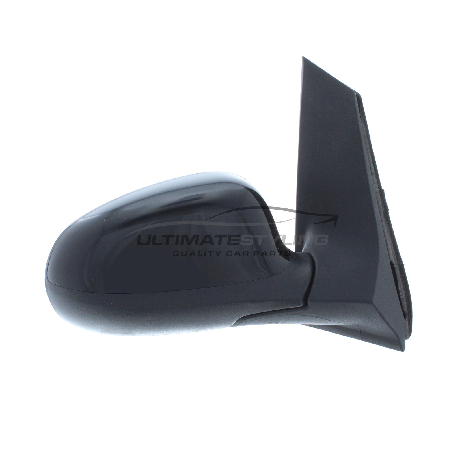 Ford Ka Wing Mirror / Door Mirror - Drivers Side (RH) - Cable adjustment - Non-Heated Glass - Black