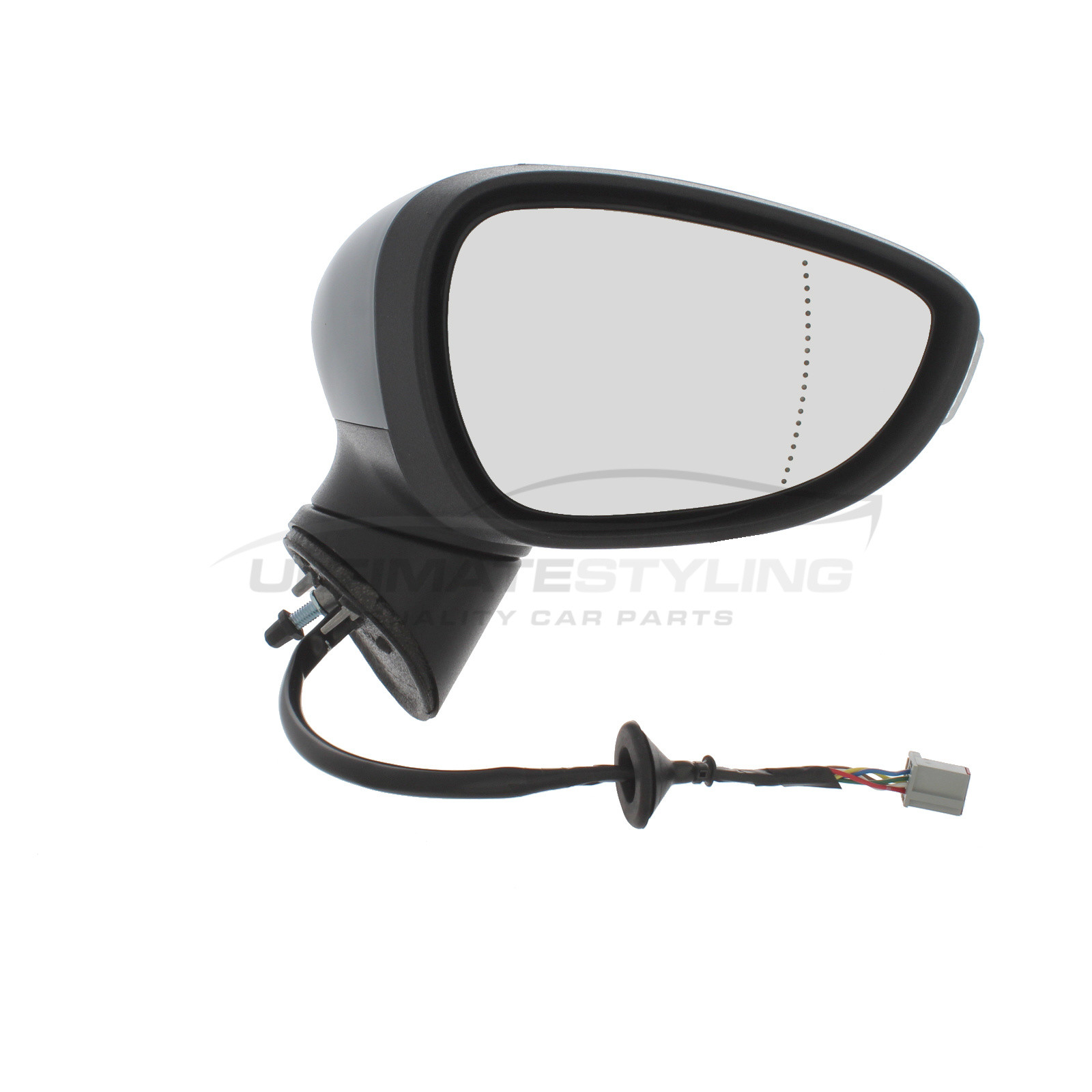 Door Wing Mirror Indicator Driver Side Compatible With Fiesta Mk7 2008-20122013 Trade Vehicle Parts FD5482 