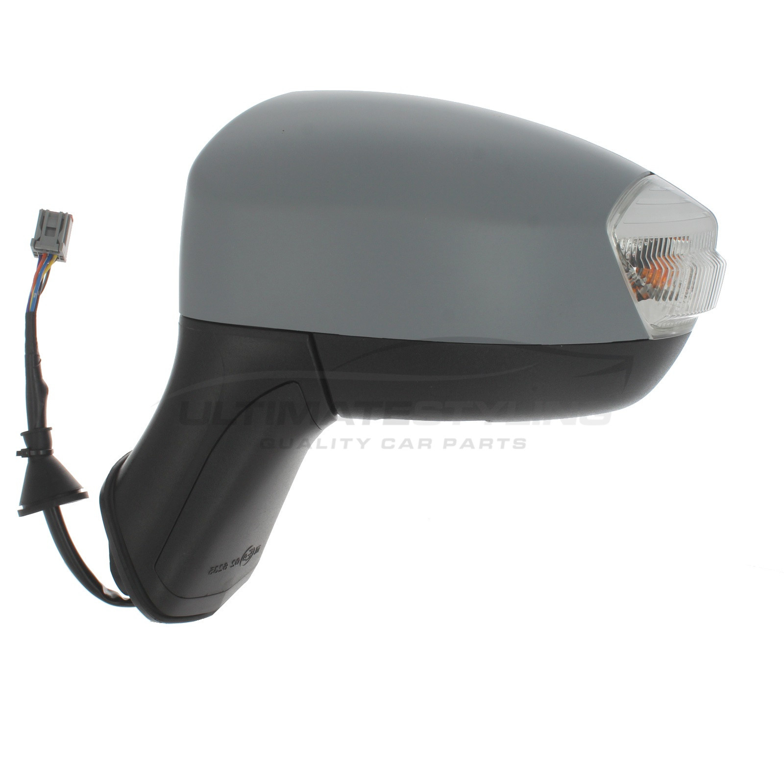 Ford Kuga Wing Mirror / Door Mirror - Passenger Side (LH) - Electric adjustment - Heated Glass - Indicator - Puddle Light - Primed