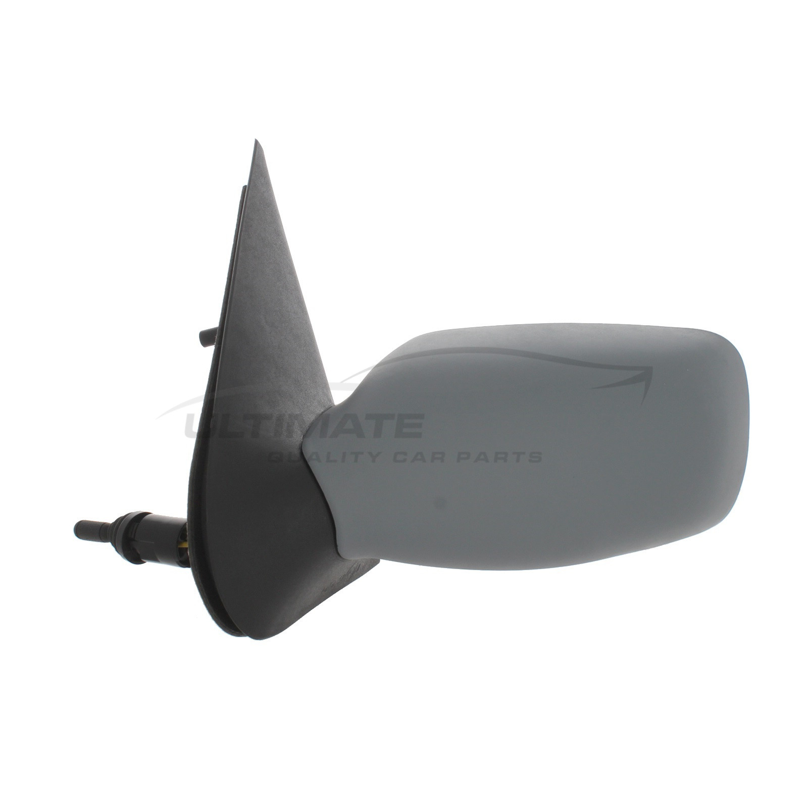 Ford Fiesta, Mazda 121 Wing Mirror / Door Mirror - Passenger Side (LH) - Cable adjustment - Non-Heated Glass - Primed