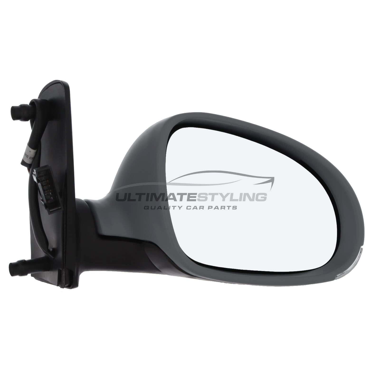 VW Sharan Wing Mirror / Door Mirror - Drivers Side (RH) - Electric adjustment - Heated Glass - Indicator - Primed