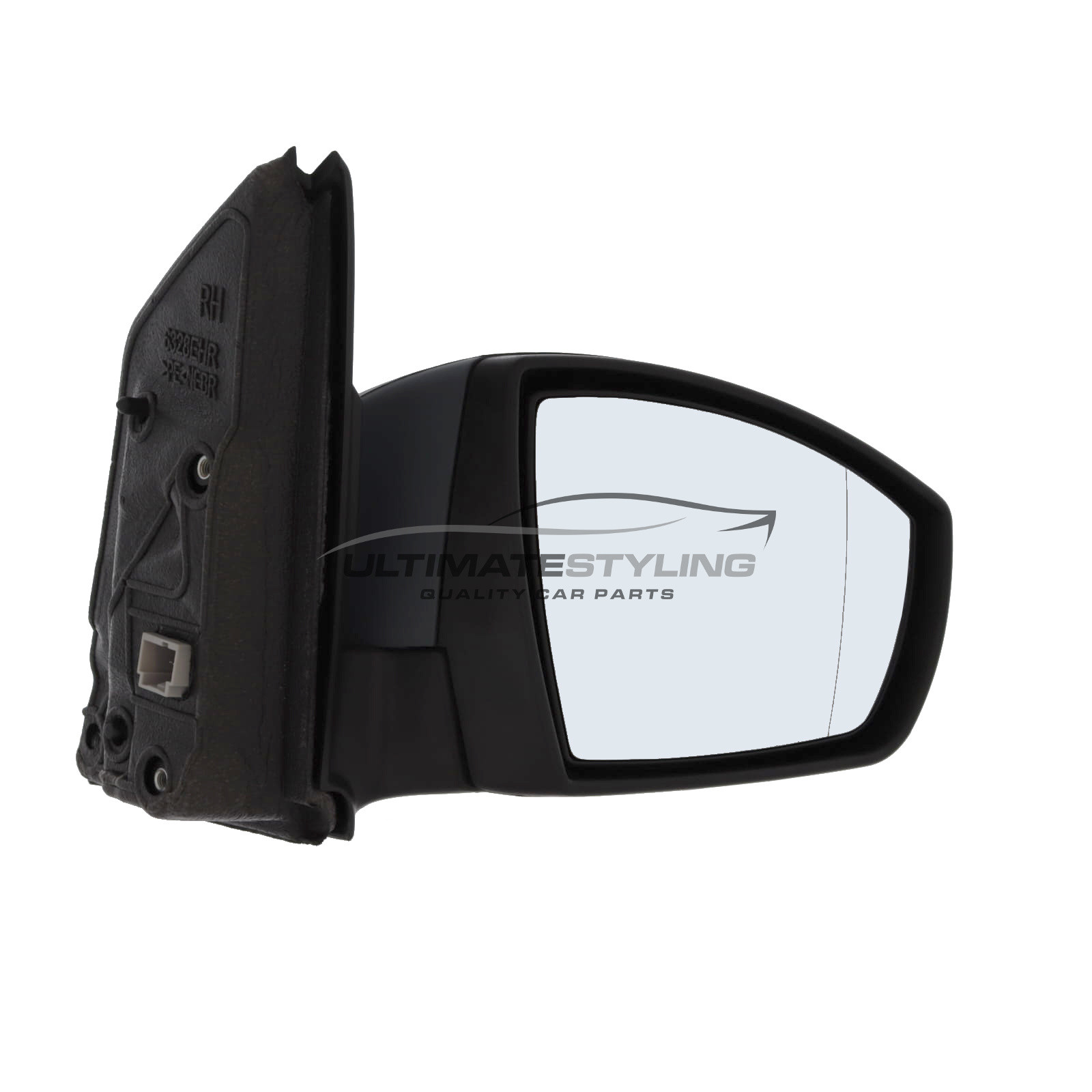 Ford Kuga Wing Mirror / Door Mirror - Drivers Side (RH) - Electric adjustment - Heated Glass - Power Folding - Indicator - Puddle Light - Primed
