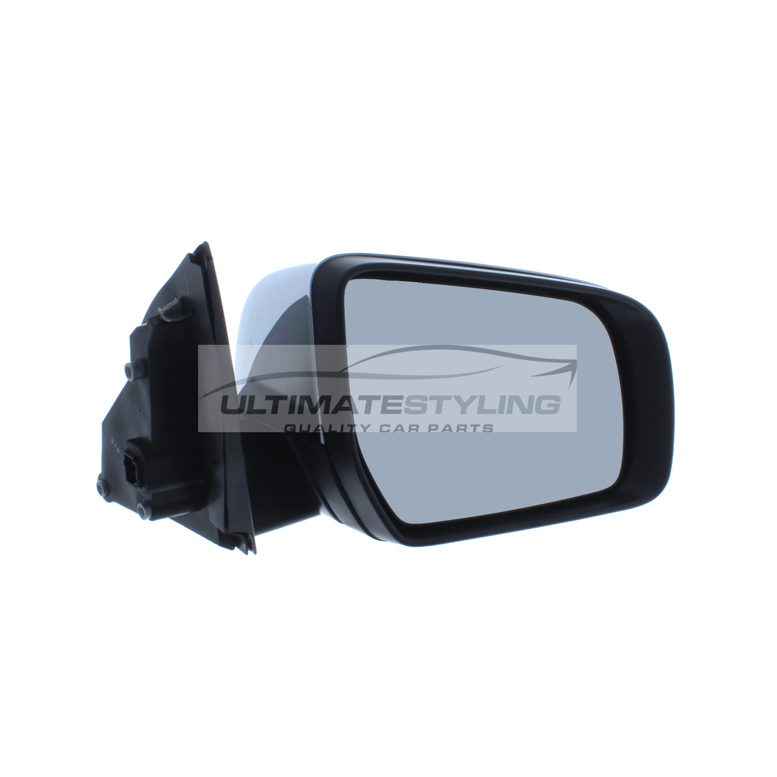 Ford Ranger Wing Mirror / Door Mirror - Drivers Side (RH) - Electric adjustment - Non-Heated Glass - Power Folding - Indicator - Puddle Light - Chrome Finish