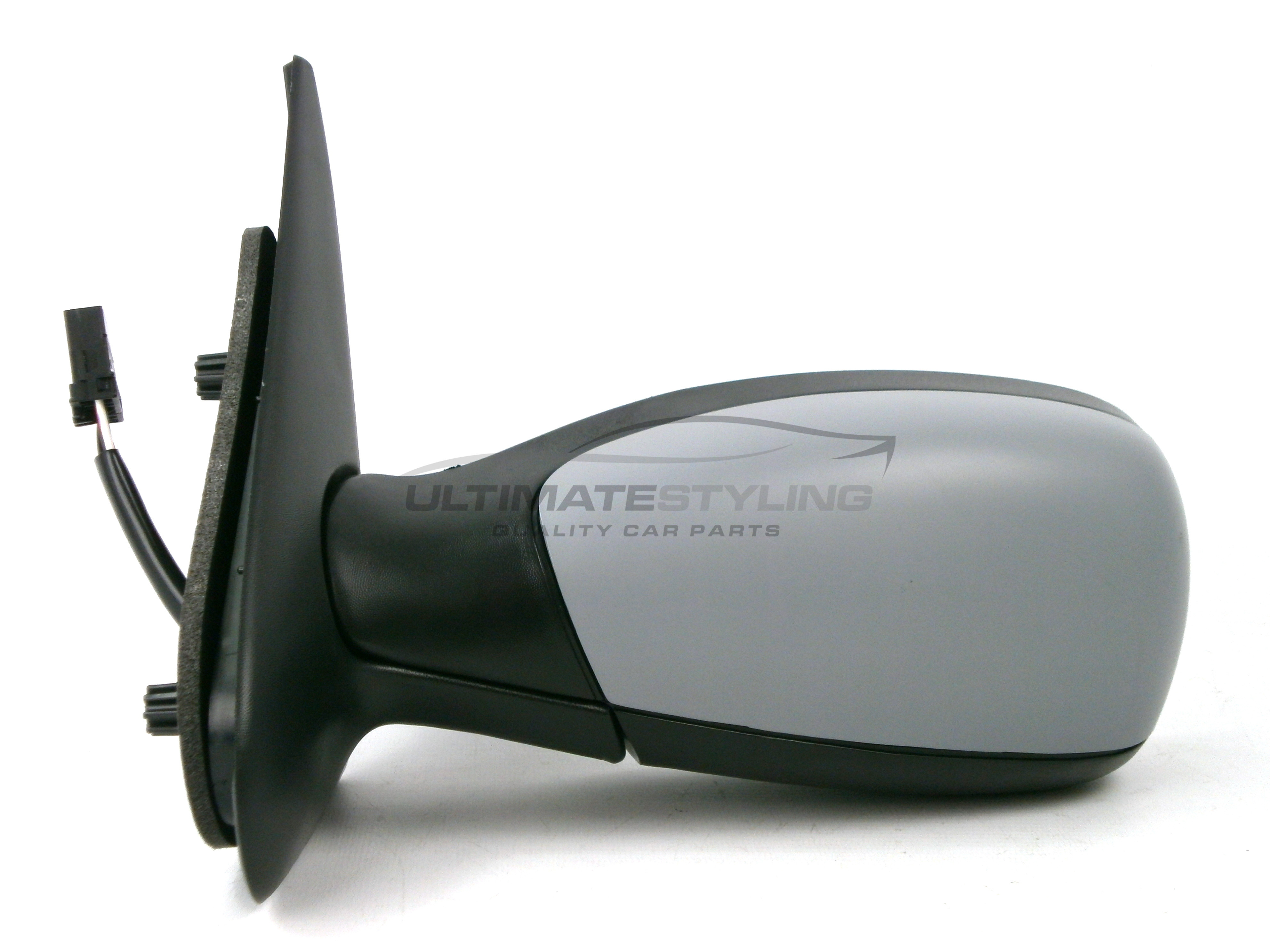 Peugeot 306 Wing Mirror / Door Mirror - Passenger Side (LH) - Electric adjustment - Heated Glass - Primed