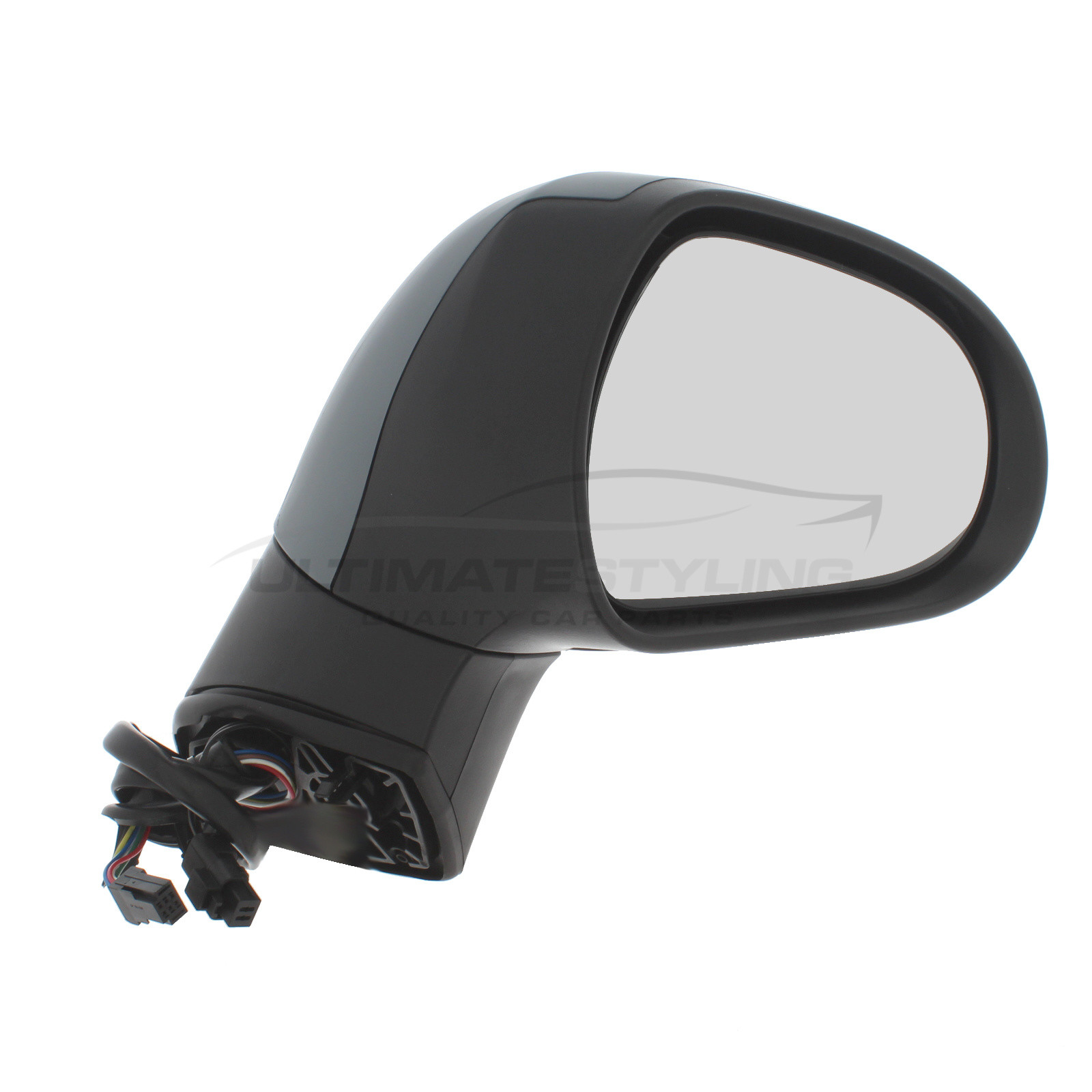 Peugeot 308 Wing Mirror / Door Mirror - Drivers Side (RH) - Electric adjustment - Heated Glass - Indicator - Temperature Sensor - Primed