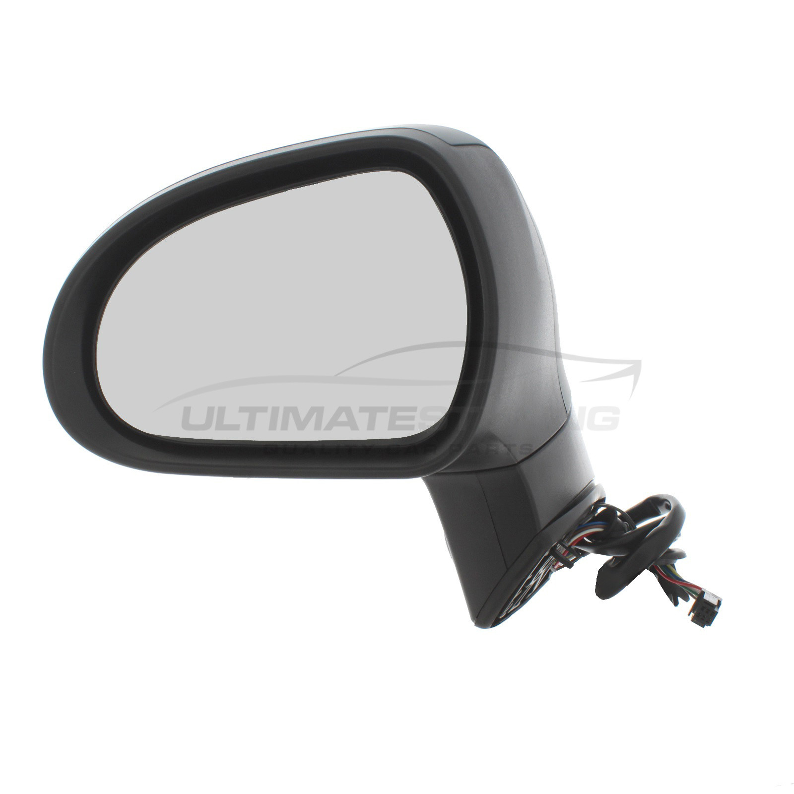 Peugeot 308 Wing Mirror / Door Mirror - Passenger Side (LH) - Electric adjustment - Heated Glass - Indicator - Primed