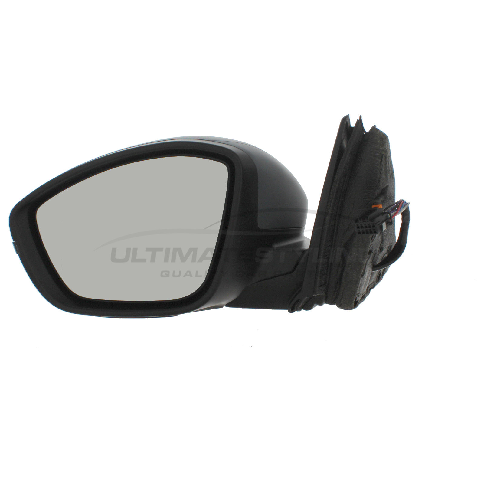 LEFT HAND 2012 to 2017 Peugeot 208 Wing Mirror With Base Heated