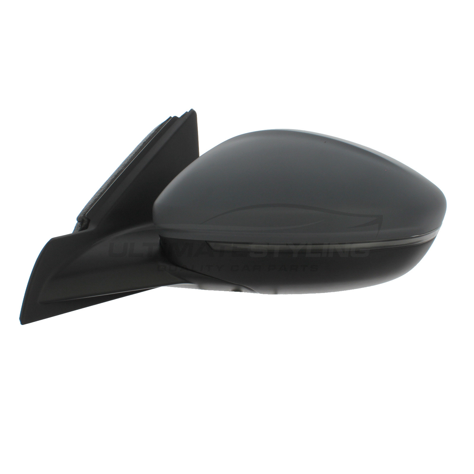 Peugeot 208, Vauxhall Corsa Wing Mirror / Door Mirror - Passenger Side (LH) - Electric adjustment - Heated Glass - Power Folding - Indicator - Puddle Light - Primed