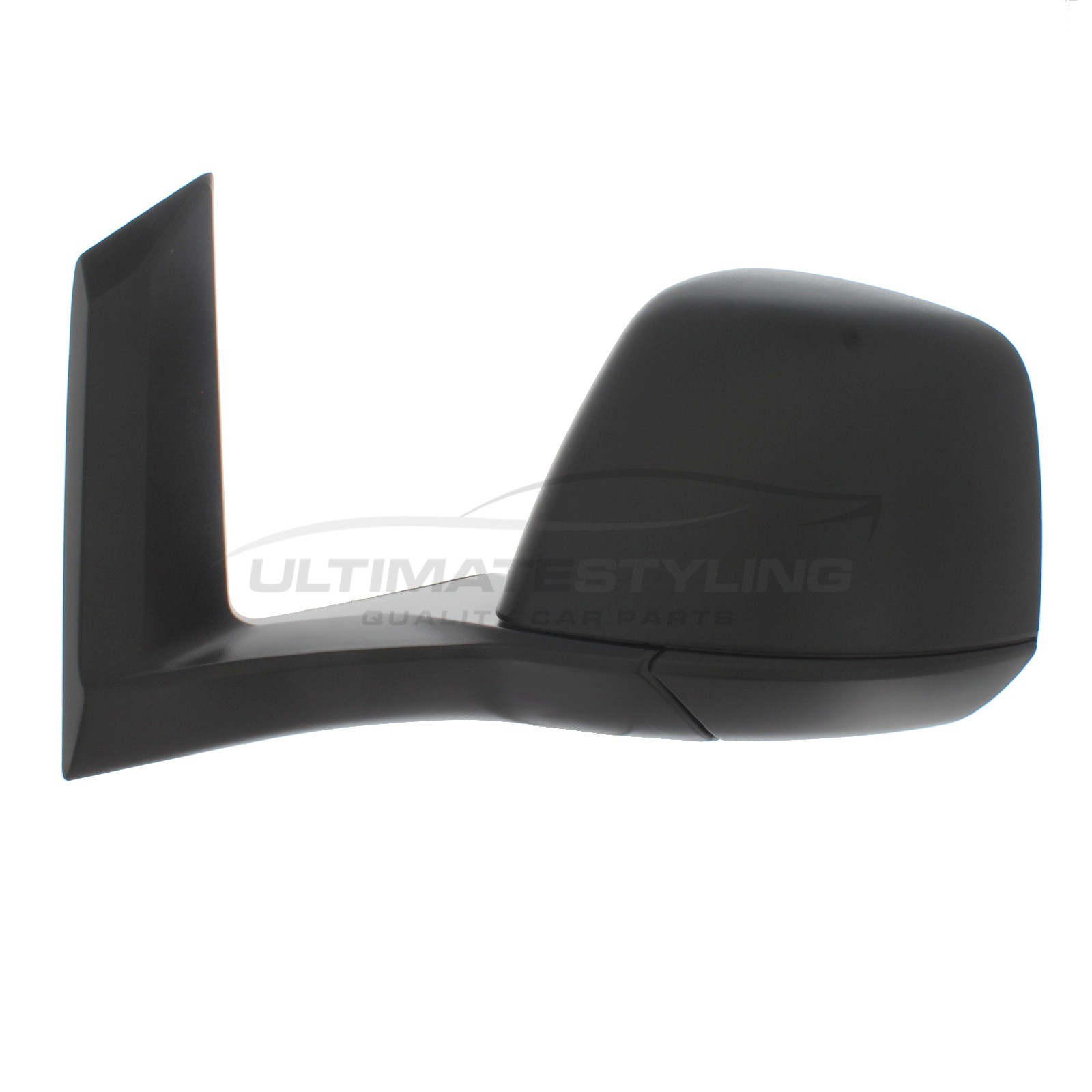 Ford Tourneo Connect / Transit Connect Wing Mirror / Door Mirror - Passenger Side (LH) - Manual adjustment - Non-Heated Glass - Black