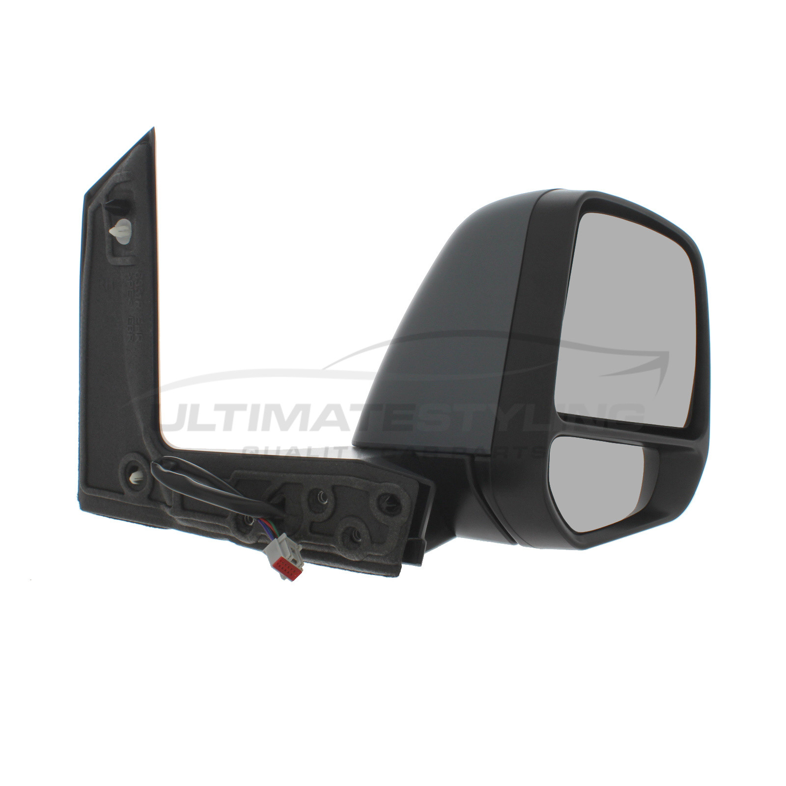 Ford Tourneo Connect / Transit Connect Wing Mirror / Door Mirror - Drivers Side (RH) - Electric adjustment - Heated Glass - Primed