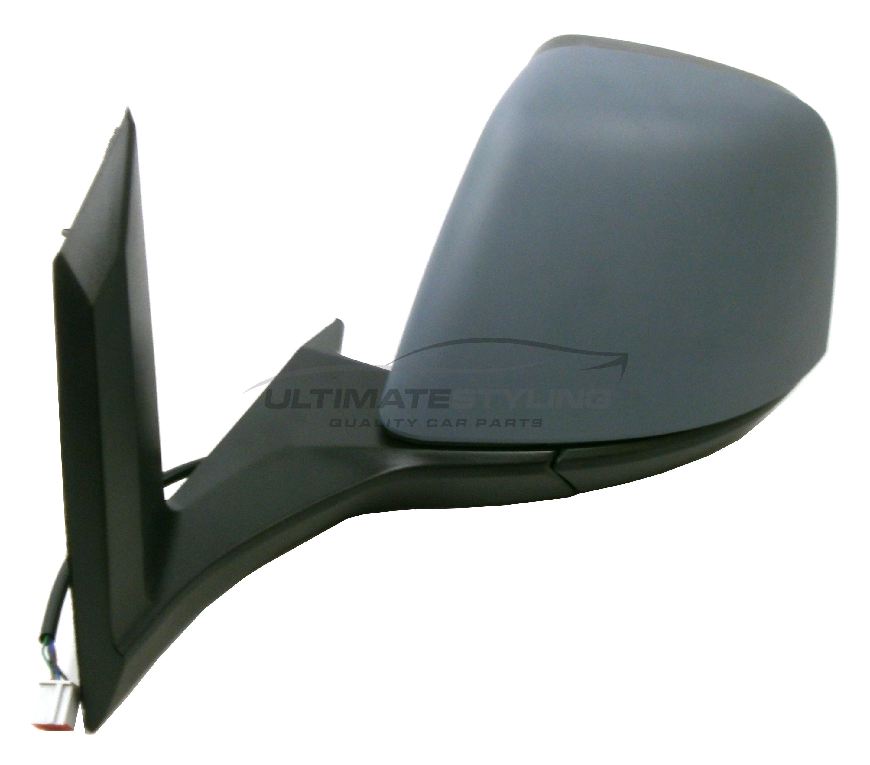 Ford Tourneo Connect / Transit Connect Wing Mirror / Door Mirror - Passenger Side (LH) - Electric adjustment - Heated Glass - Power Folding - Primed