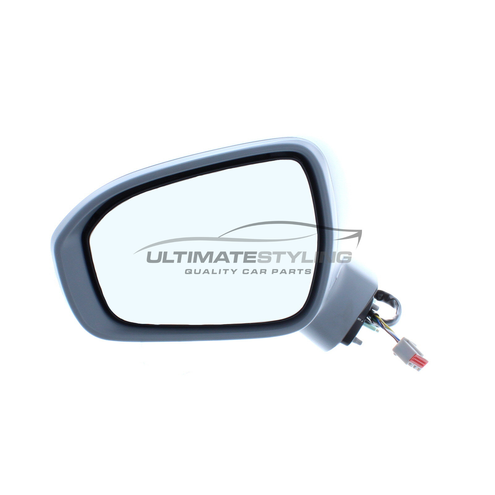 Ford Mondeo Wing Mirror / Door Mirror - Passenger Side (LH) - Electric adjustment - Heated Glass - Indicator - Primed Arm & Primed Cover