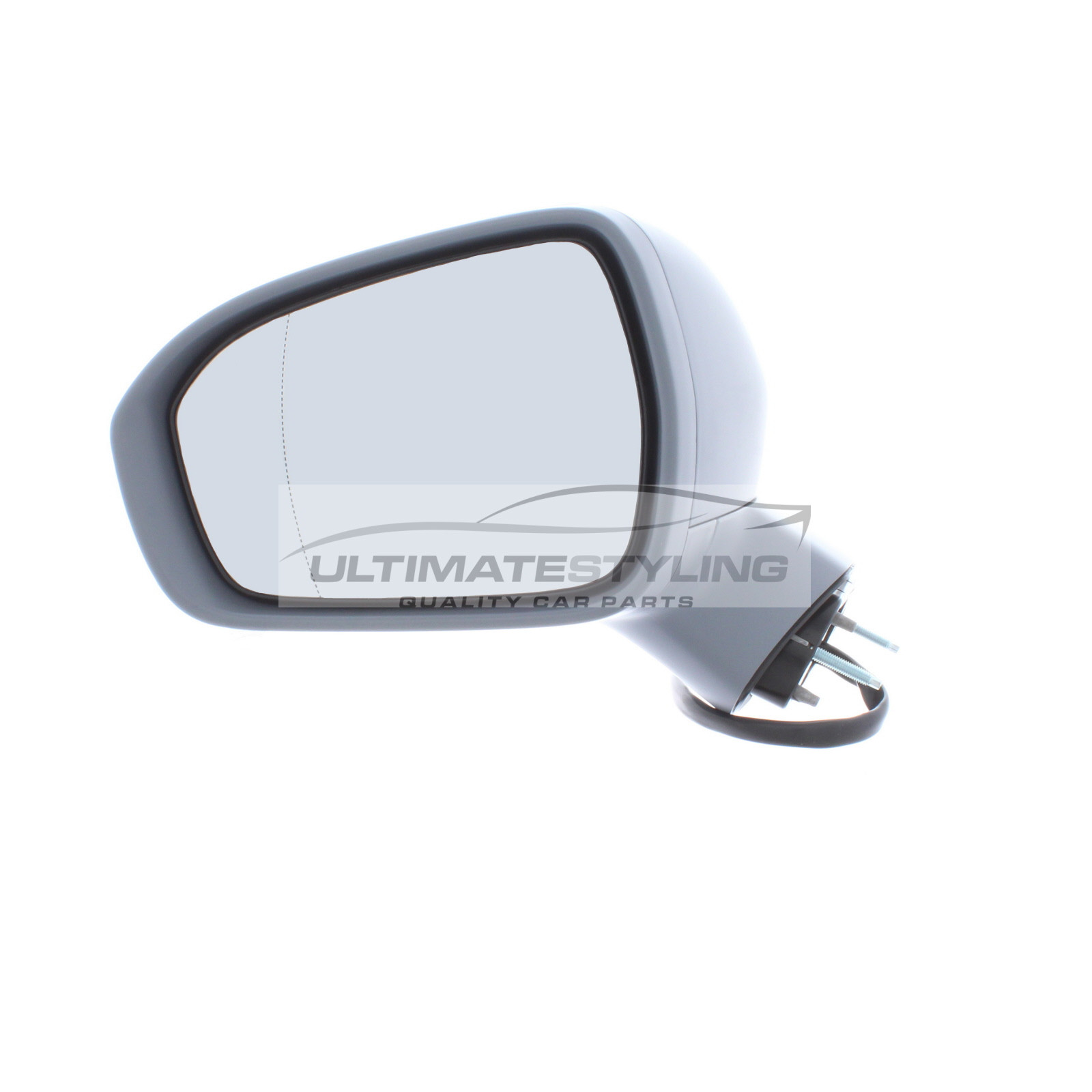 Ford Mondeo Wing Mirror / Door Mirror - Passenger Side (LH) - Electric adjustment - Heated Glass - Power Folding - Indicator - Puddle Light - Primed Cover & Primed Arm