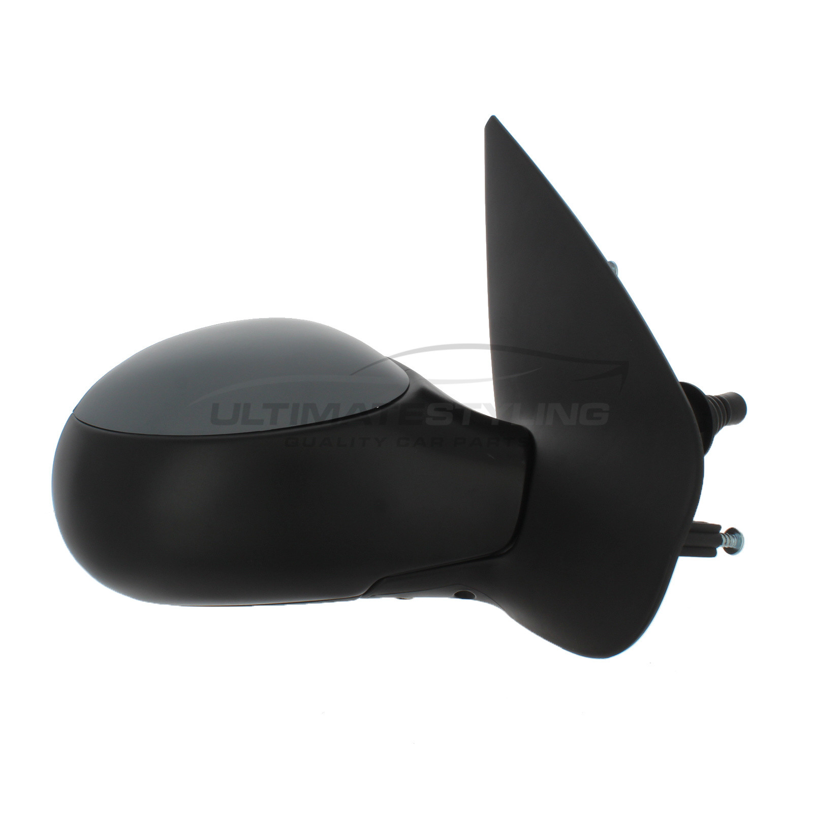 Peugeot 206 Wing Mirror / Door Mirror - Drivers Side (RH) - Cable adjustment - Non-Heated Glass - Primed