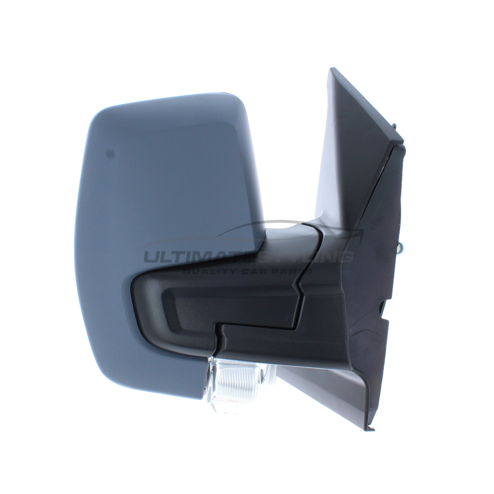 Ford Tourneo Custom / Transit Custom Wing Mirror / Door Mirror - Drivers Side (RH) - Manual adjustment - Non-Heated Glass - Indicator - Primed