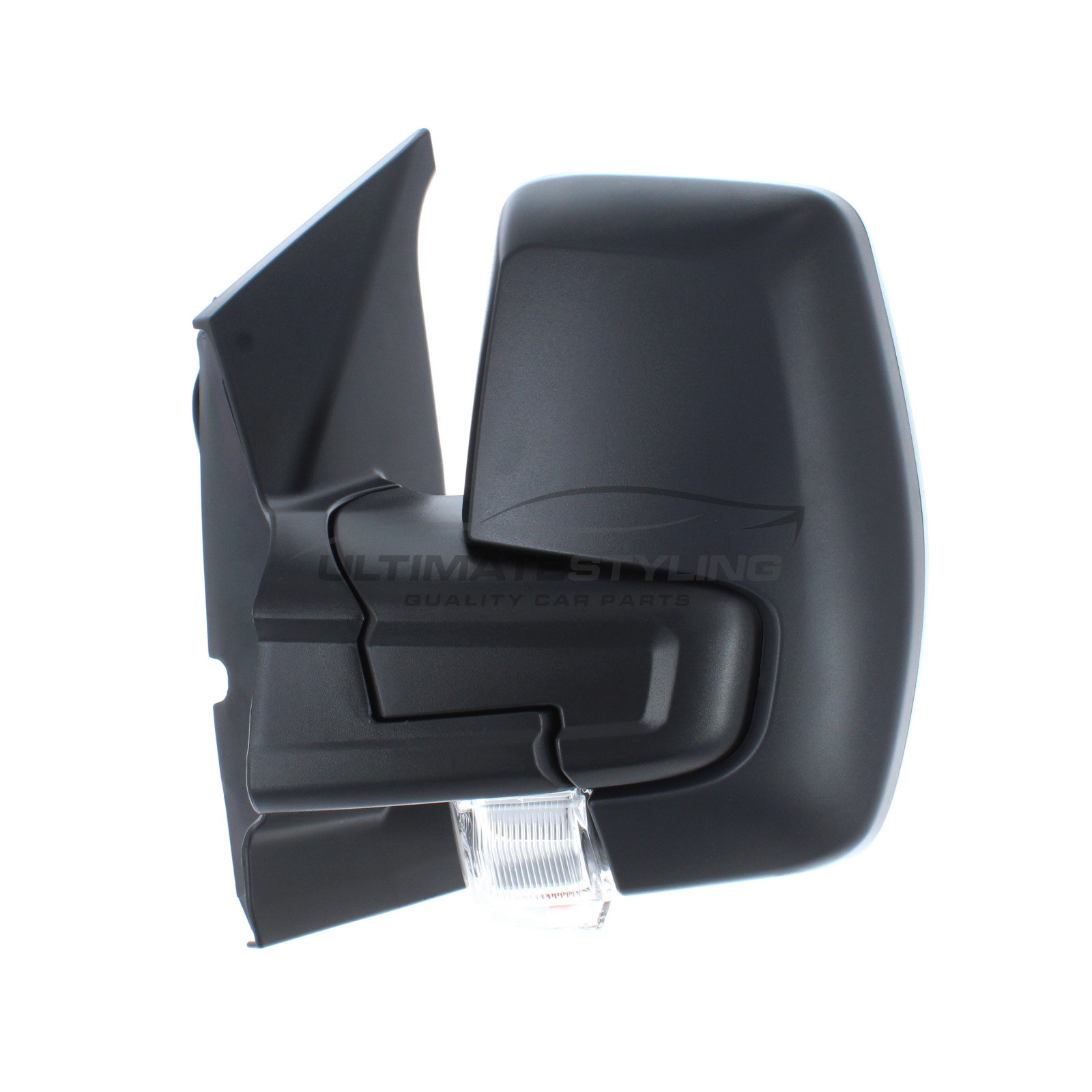 Ford Tourneo Custom / Transit Custom Wing Mirror / Door Mirror - Passenger Side (LH) - Electric adjustment - Heated Glass - Indicator - Black - Textured
