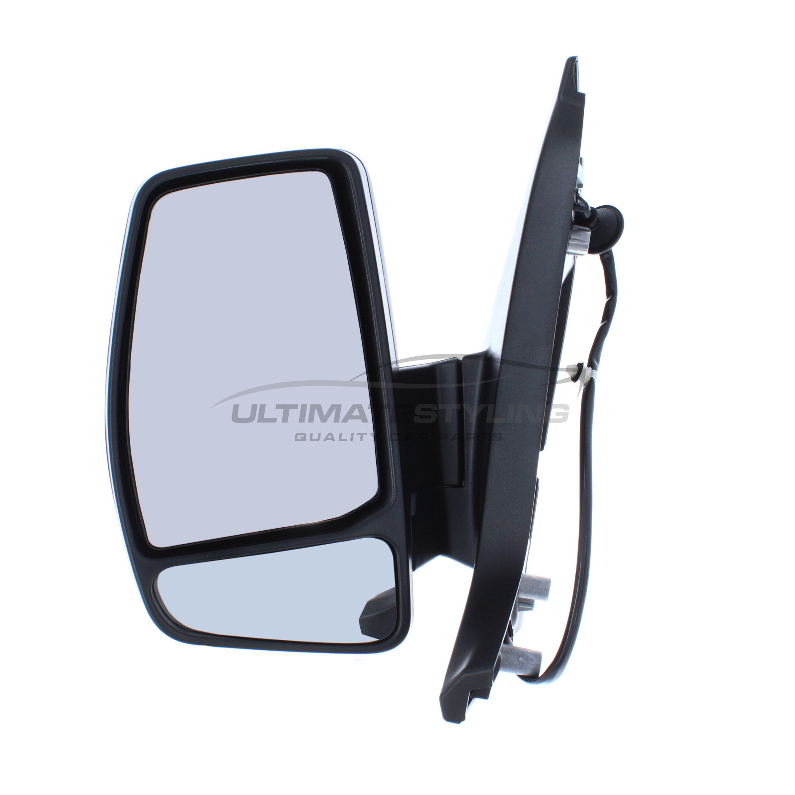 Ford Tourneo Custom / Transit Custom Wing Mirror / Door Mirror - Passenger Side (LH) - Electric adjustment - Heated Glass - Power Folding - Indicator - Primed