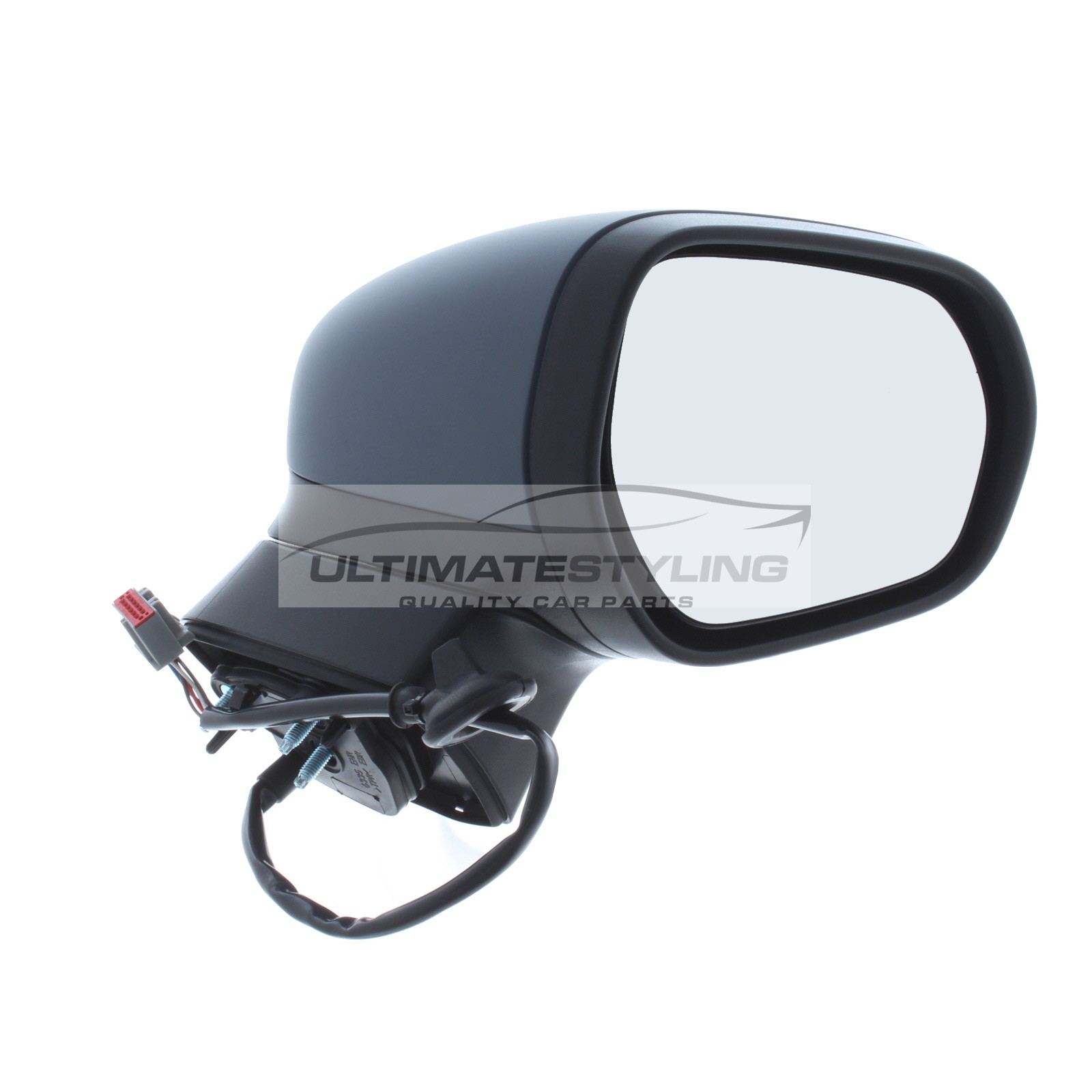 Ford Fiesta Wing Mirror / Door Mirror - Drivers Side (RH) - Electric adjustment - Heated Glass - Indicator - Primed