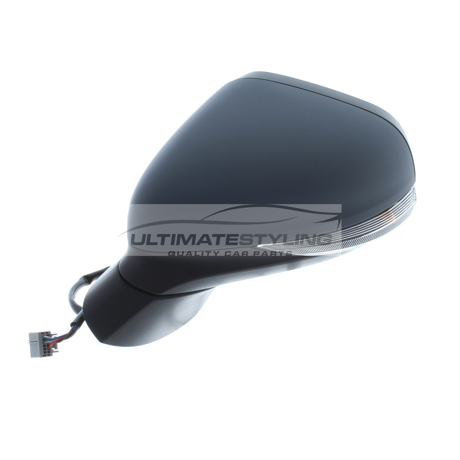 Ford Fiesta Wing Mirror / Door Mirror - Passenger Side (LH) - Electric adjustment - Heated Glass - Indicator - Primed