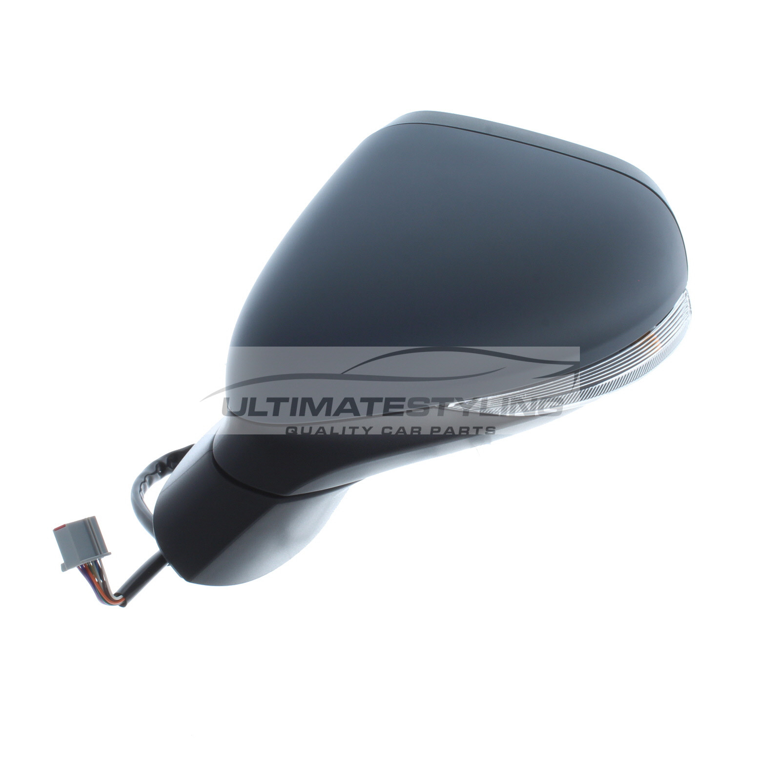 Ford Fiesta Wing Mirror / Door Mirror - Passenger Side (LH) - Electric adjustment - Heated Glass - Power Folding - Indicator - Puddle Light - Primed