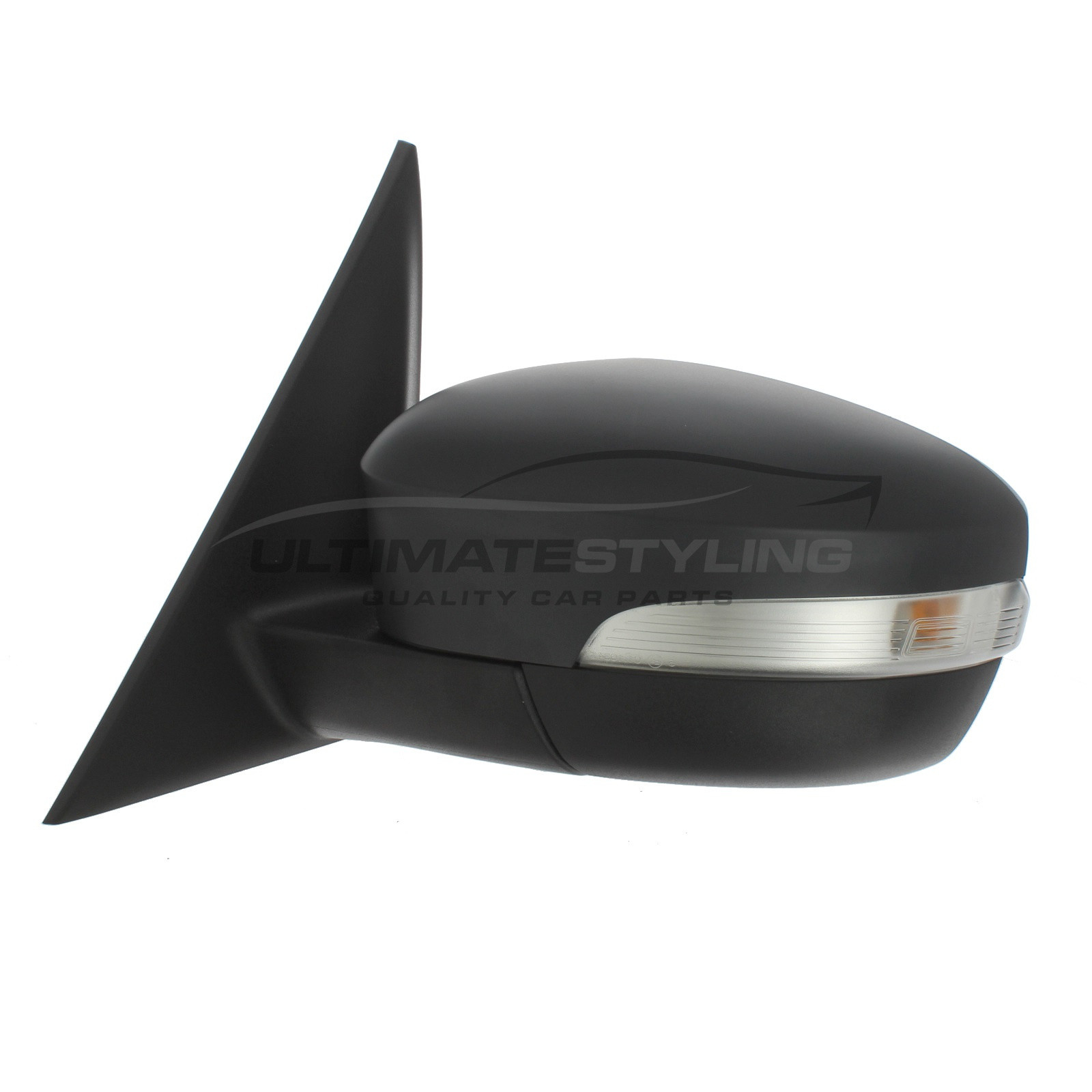 Ford Galaxy / S-MAX Wing Mirror / Door Mirror - Passenger Side (LH) - Electric adjustment - Heated Glass - Power Folding - Indicator - Puddle Light - Primed