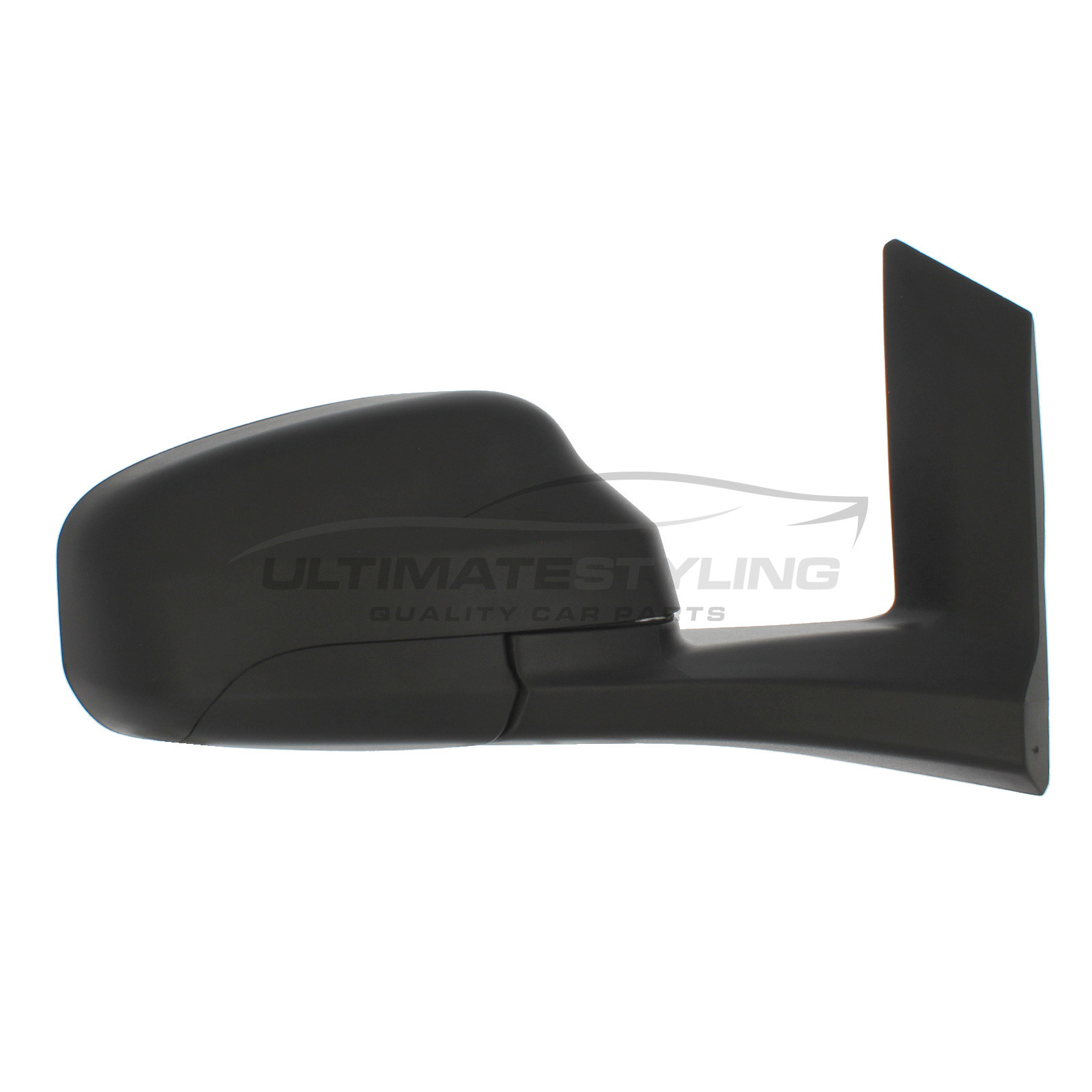 Ford Tourneo Courier / Transit Courier Wing Mirror / Door Mirror - Drivers Side (RH) - Electric adjustment - Heated Glass - Black - Textured