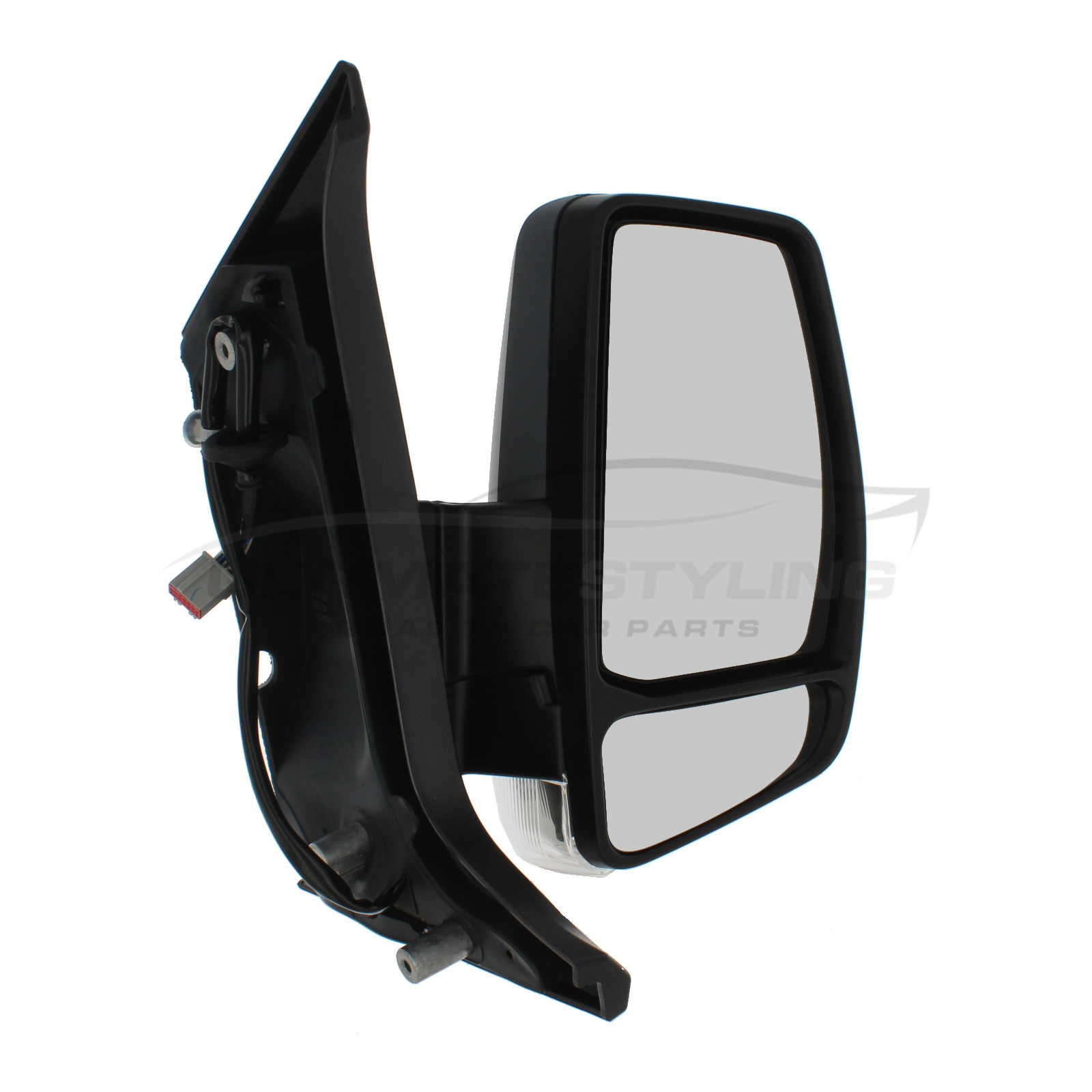 Ford Tourneo Custom / Transit Custom Wing Mirror / Door Mirror - Drivers Side (RH) - Electric adjustment - Heated Glass - Power Folding - Indicator - Primed