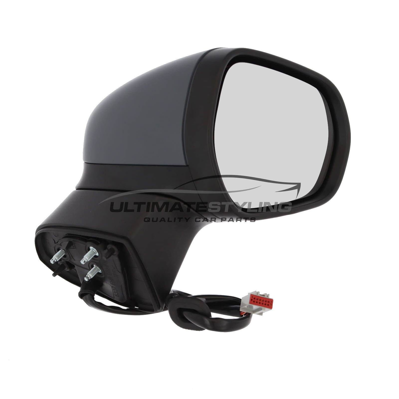 Ford Puma Wing Mirror / Door Mirror - Drivers Side (RH) - Electric adjustment - Heated Glass - Power Folding - Indicator - Puddle Light - Primed