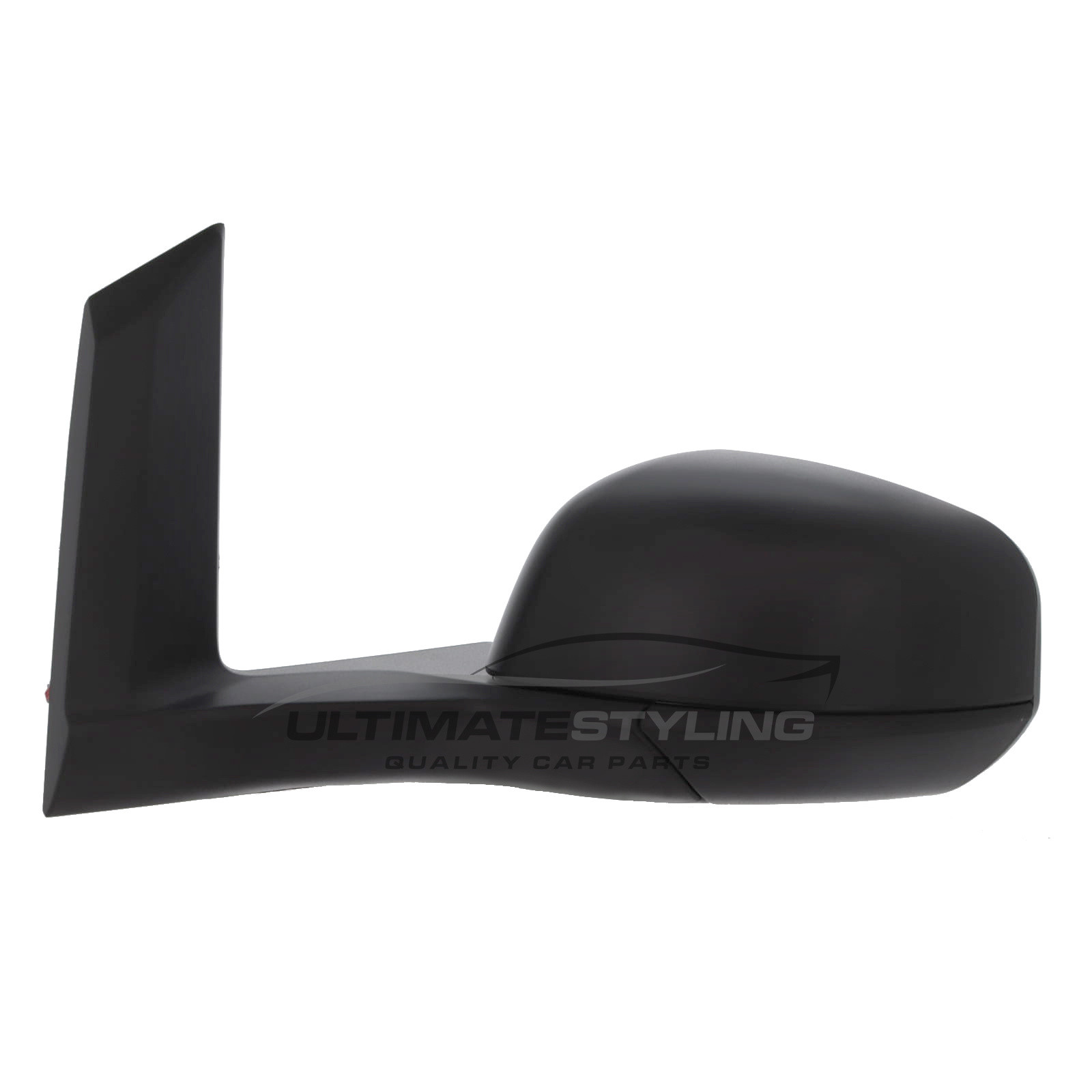 Ford Tourneo Connect 2018-2021 / Transit Connect 2018-> Wing Door Mirror - Electric - Heated - Aspherical Glass - Black Cover - Passengers Side Nearside Left Hand