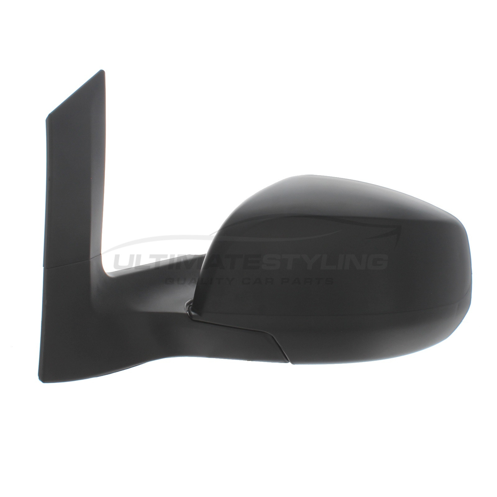 Vauxhall Agila 2008-2014 / Suzuki Splash 2008-2015 Wing Mirror / Door Mirror - Passenger Side (LH) - Cable adjustment - Black