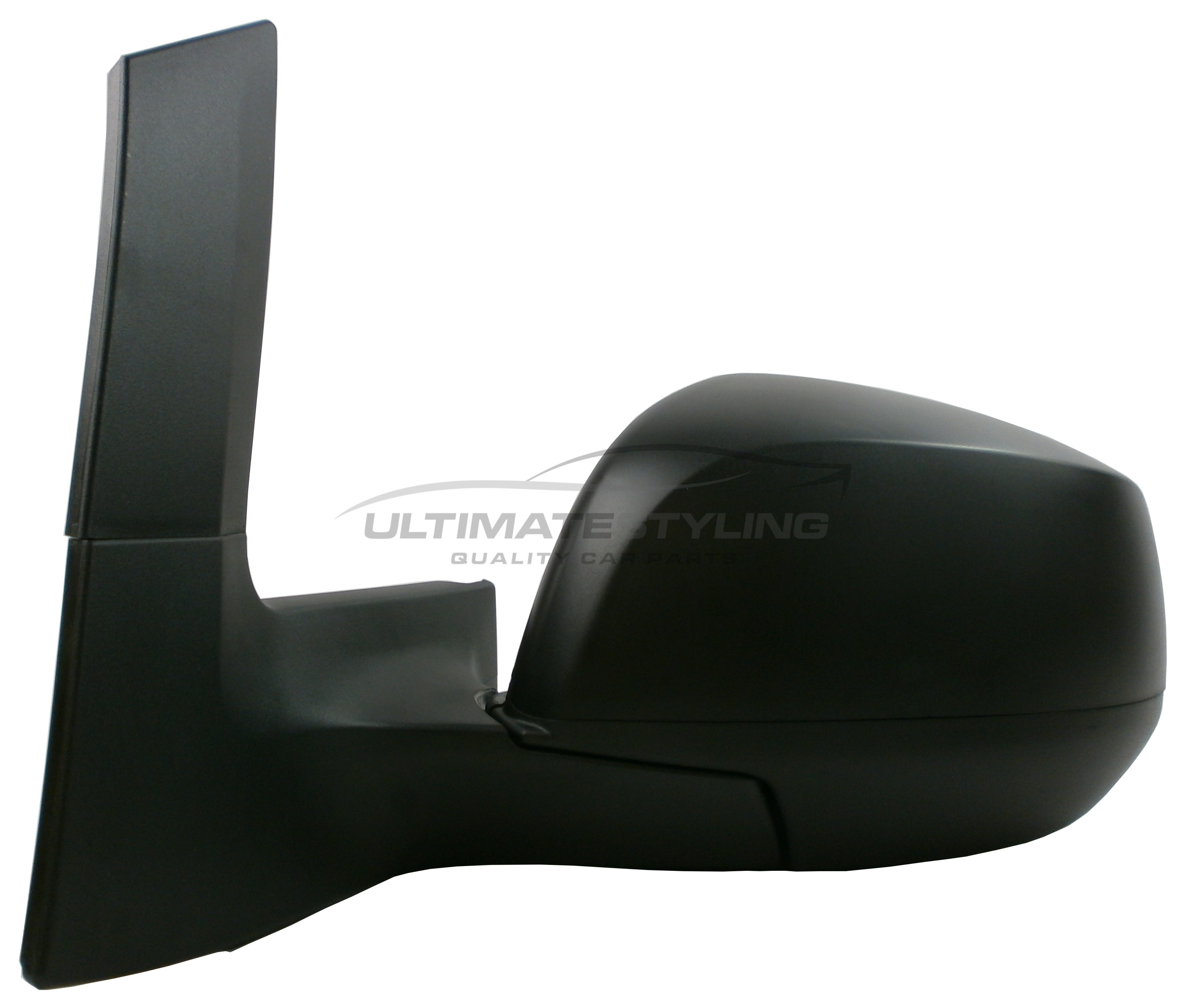 Vauxhall Agila 2008-2014 / Suzuki Splash 2008-2015 Wing Mirror / Door Mirror - Passenger Side (LH) - Cable adjustment - Black