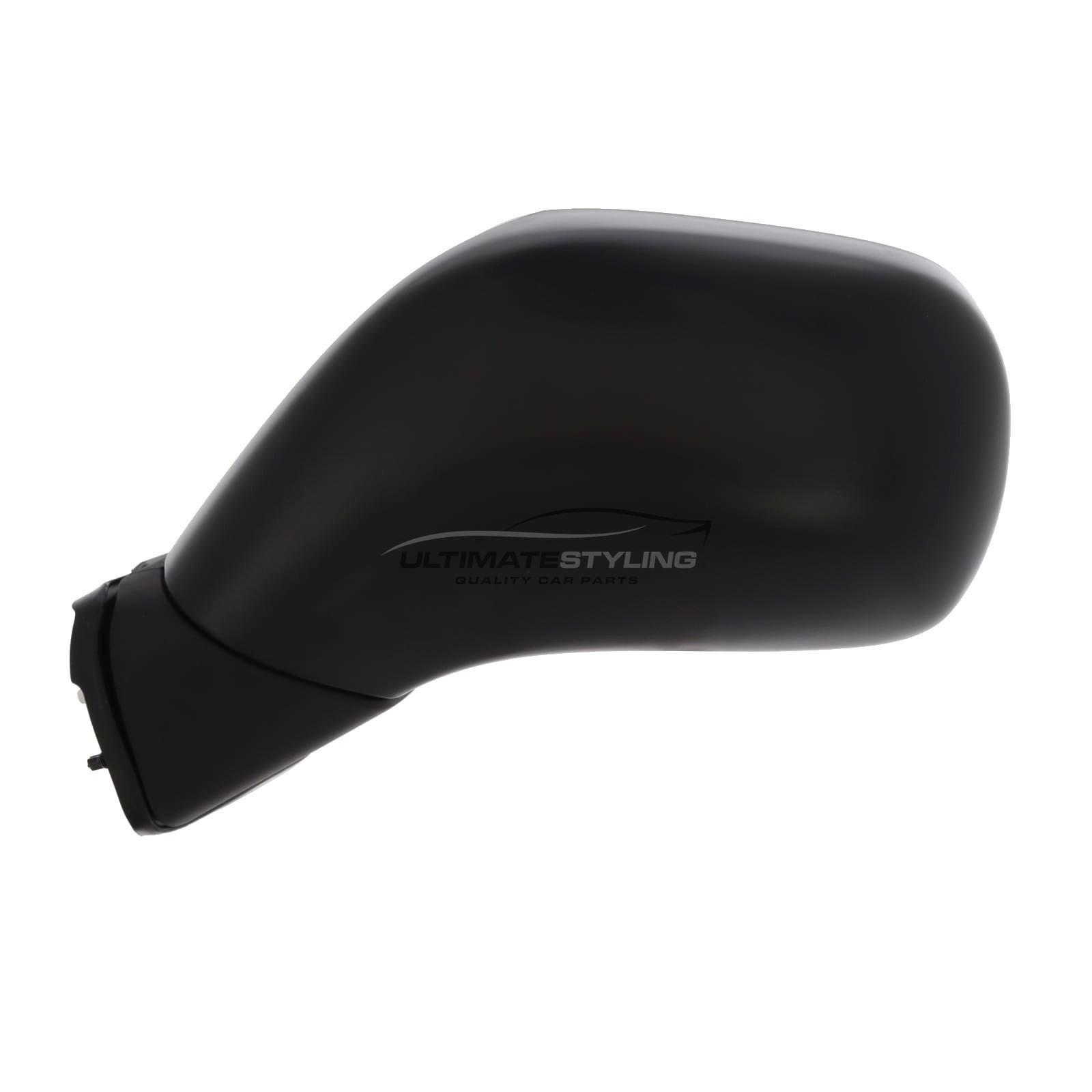 Vauxhall Agila 2000-2008 / Suzuki Wagon R+ 2000-2008 Wing Mirror / Door Mirror - Passenger Side (LH) - Electric adjustment - Black Paintable