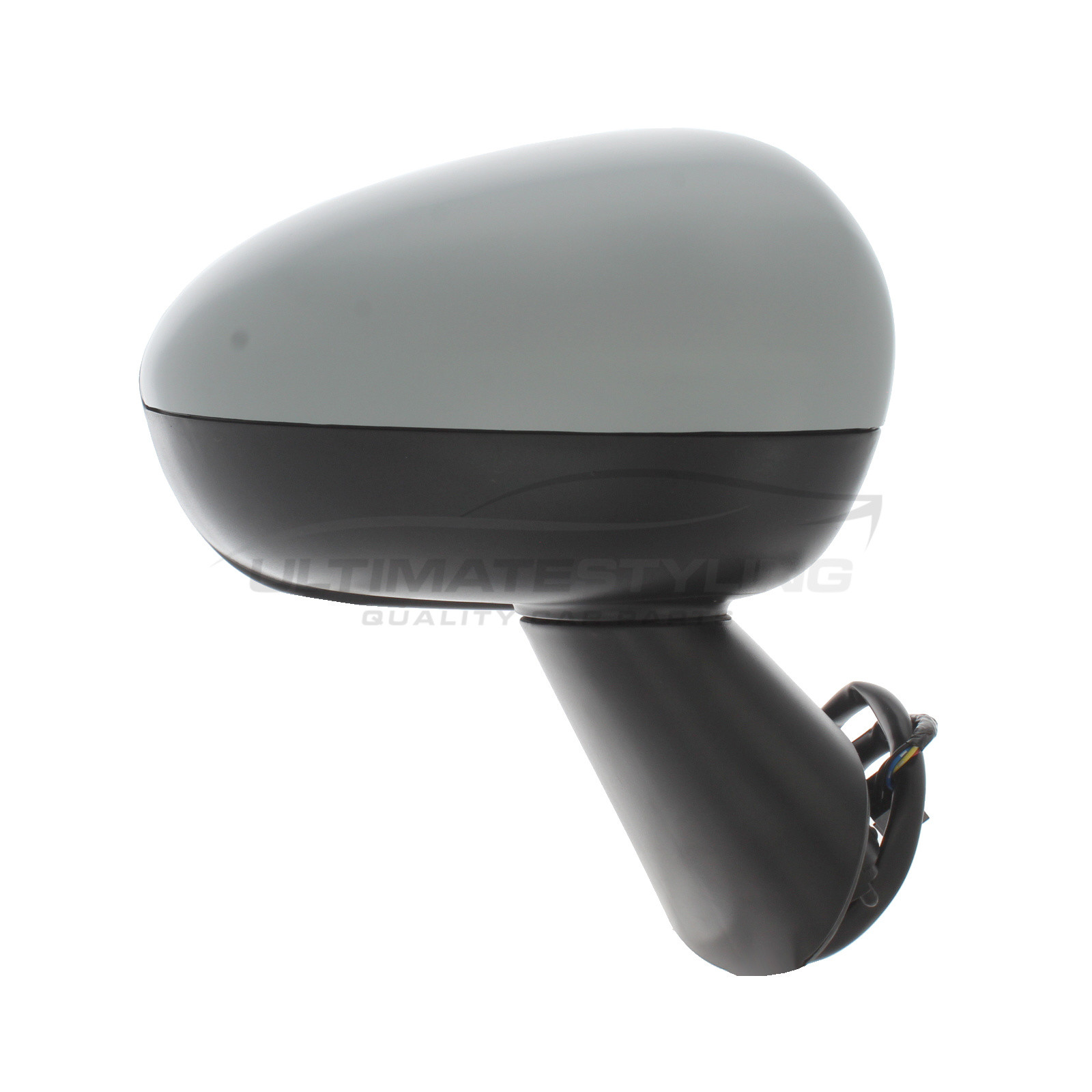 Vauxhall Meriva 2010-2017 Wing Mirror / Door Mirror - Drivers Side (RH) - Electric adjustment - Heated Glass - Black Arm & Primed Cover