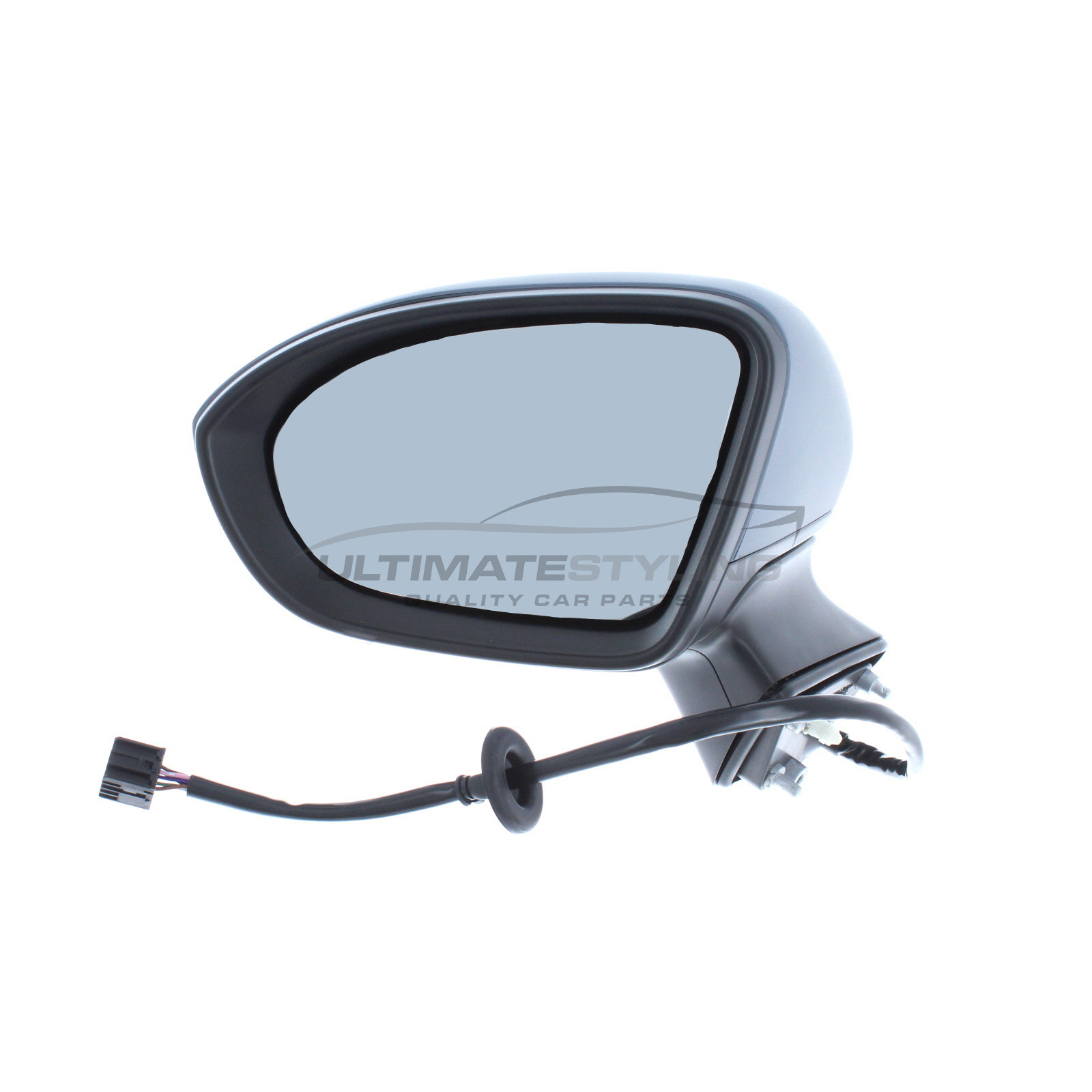 Vauxhall Astra K Mk7 2015-> Electric Heated Power Fold Primed Door Wing Mirror LH