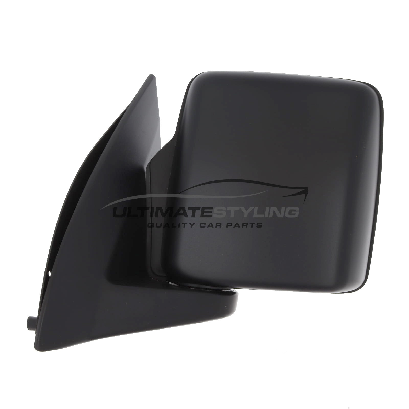 Vauxhall Combo Wing Mirror / Door Mirror - Passenger Side (LH) - Electric adjustment - Heated Glass - Black - Textured