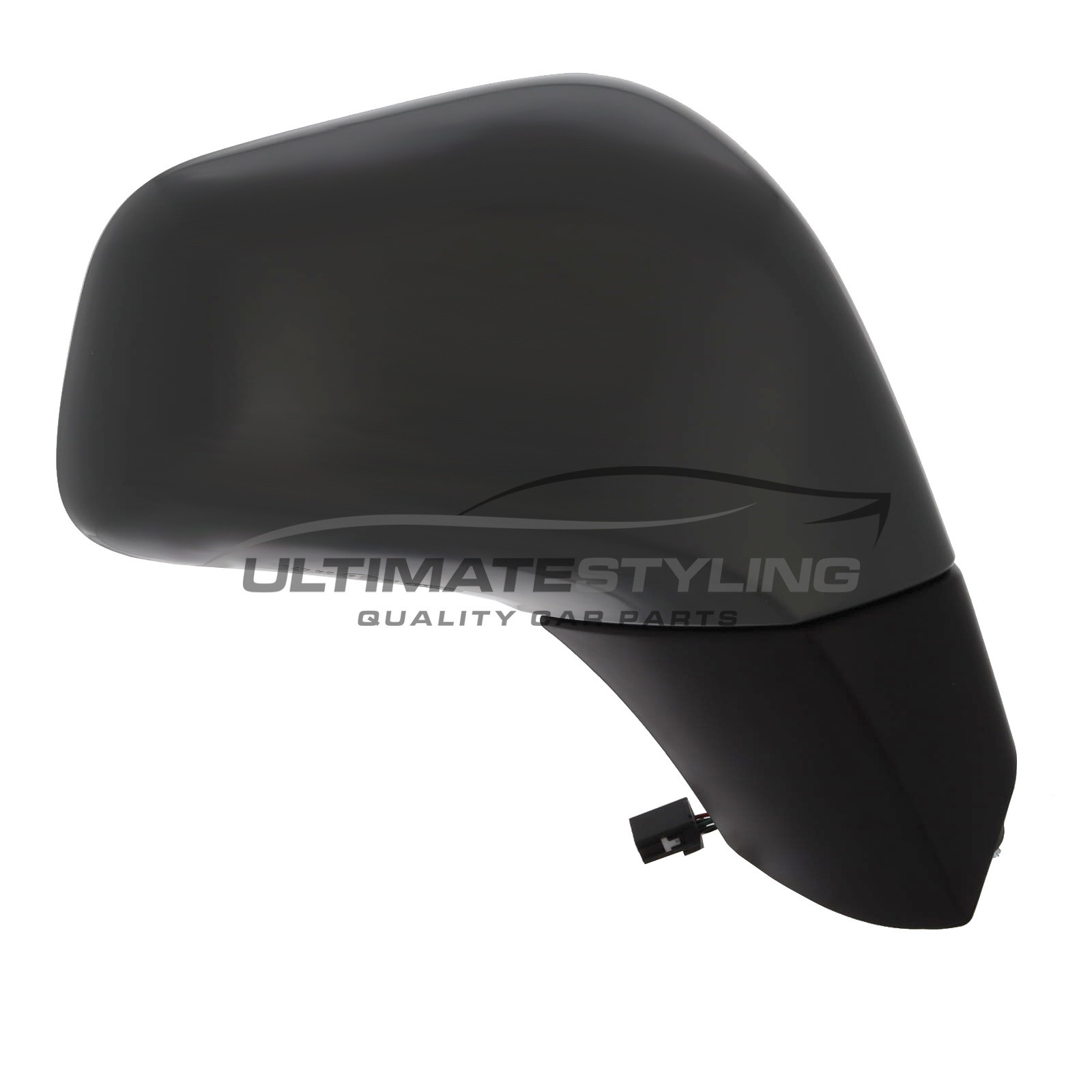 Vauxhall Mokka X Wing Mirror / Door Mirror - Drivers Side (RH) - Electric adjustment - Heated Glass - Black Arm & Grey Paintable Cover