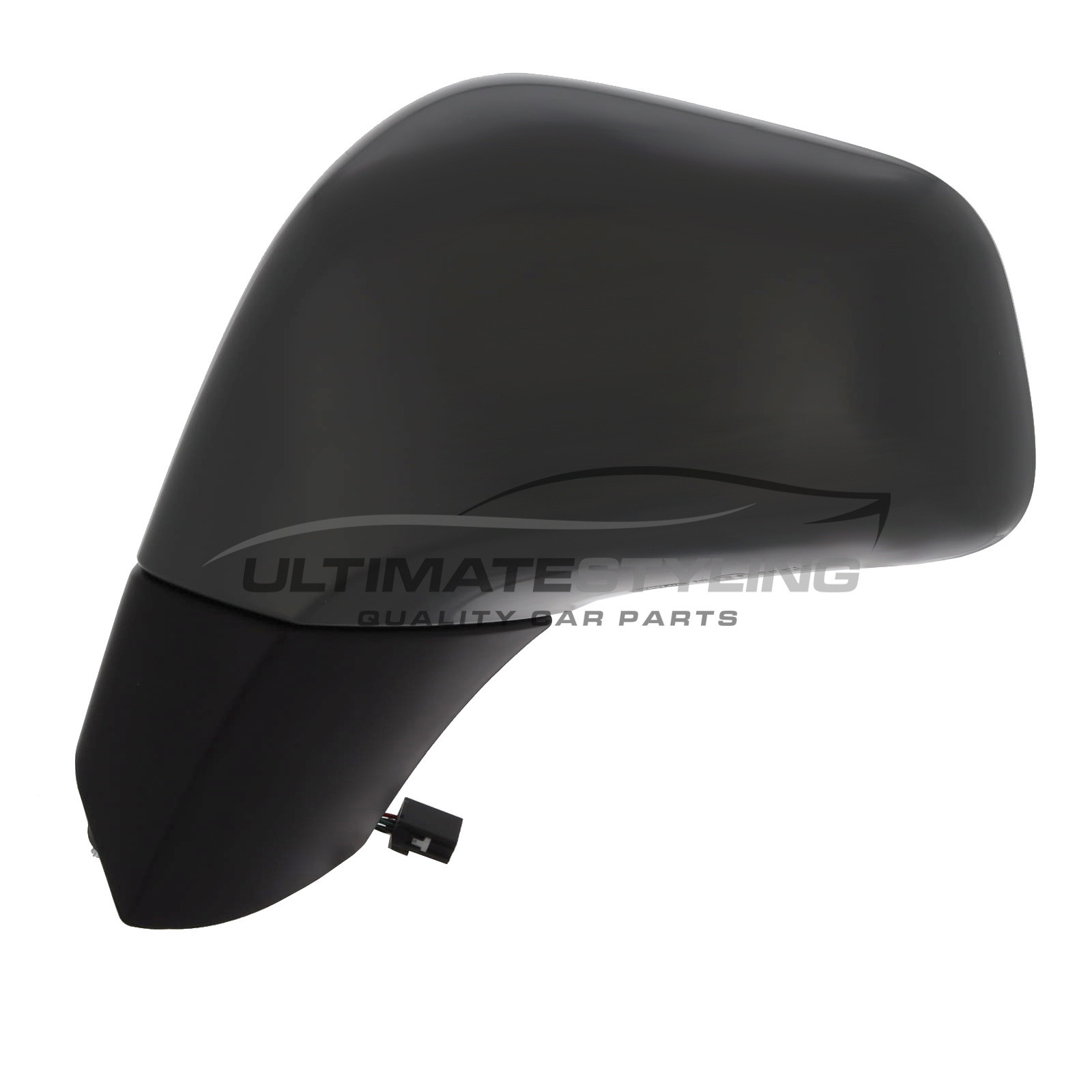 Vauxhall Mokka X Wing Mirror / Door Mirror - Passenger Side (LH) - Electric adjustment - Heated Glass - Black Arm & Grey Paintable Cover