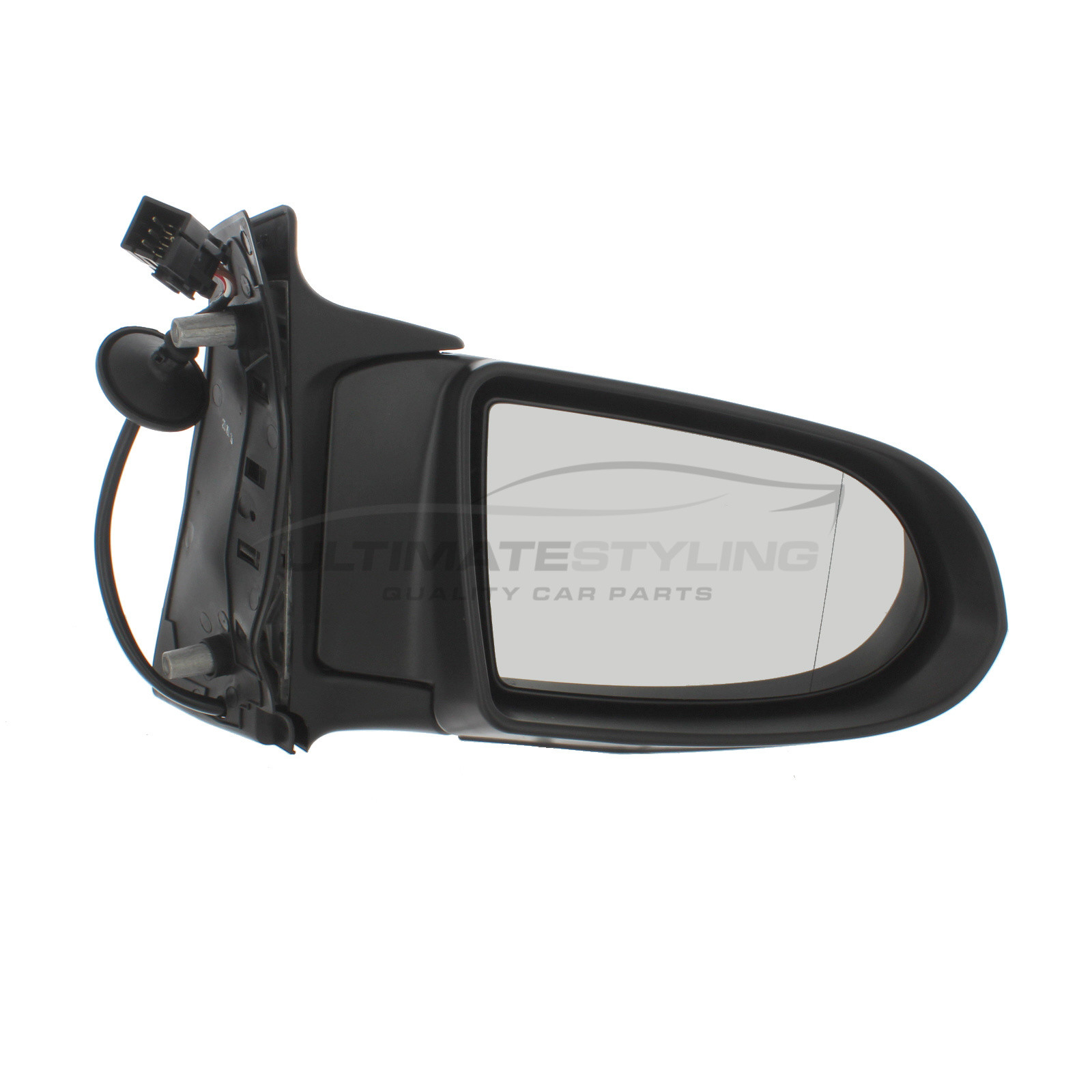 Vauxhall Zafira 1999-2005 Wing Mirror / Door Mirror - Drivers Side (RH) - Electric adjustment - Heated Glass - Black